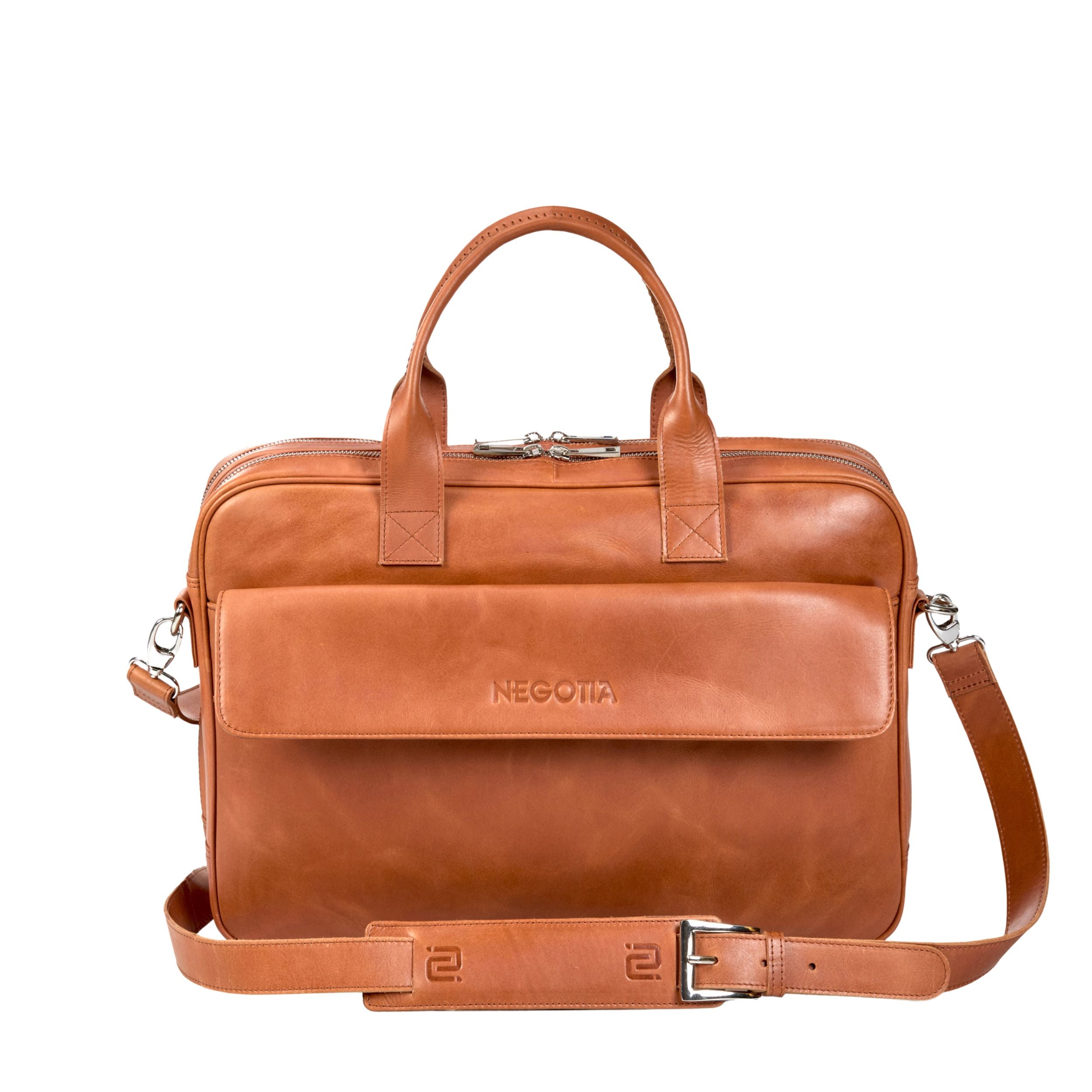 Negotia Orden Laptoptas Cognac