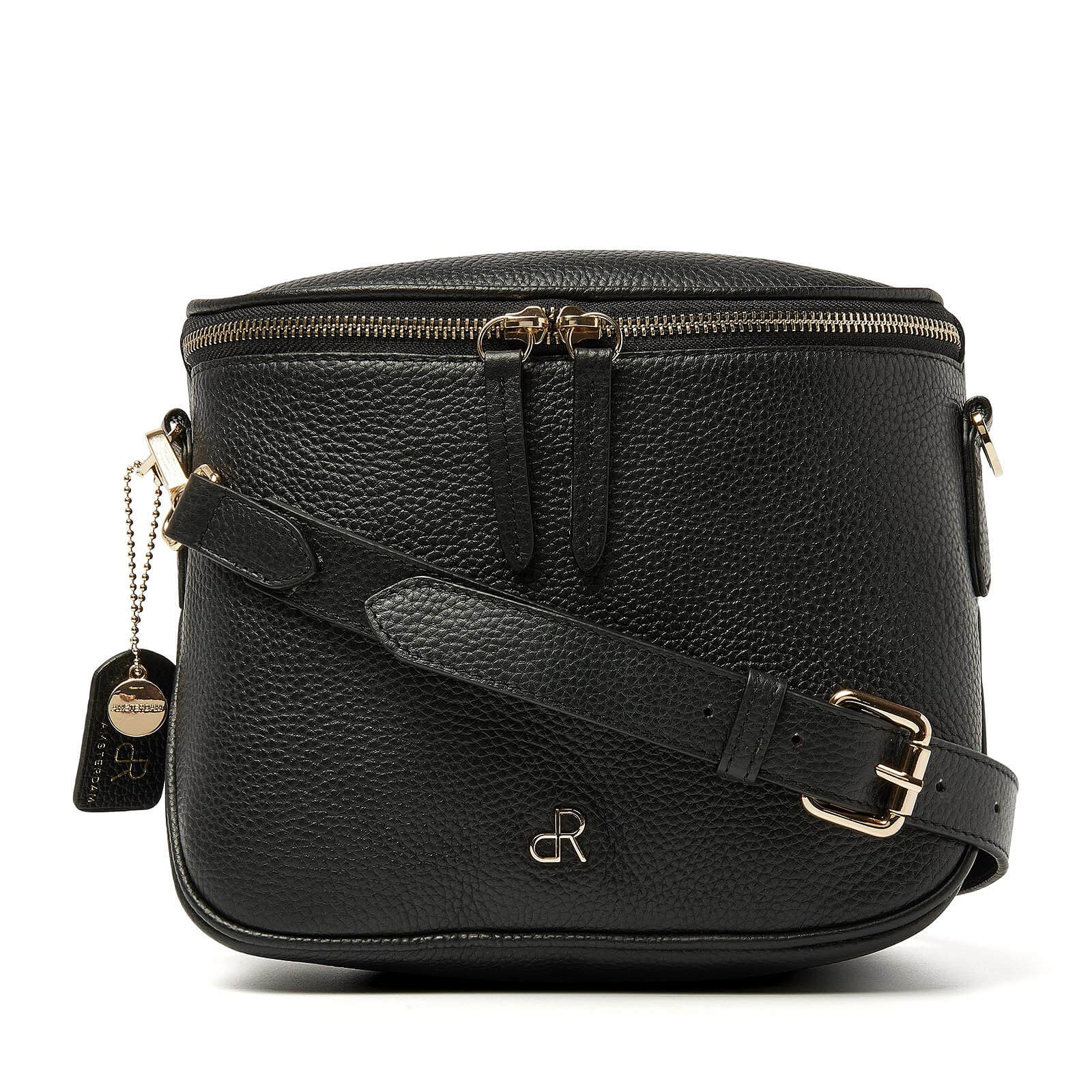 dR Amsterdam Crossbodytas Mint 1103746 voor dames zwart