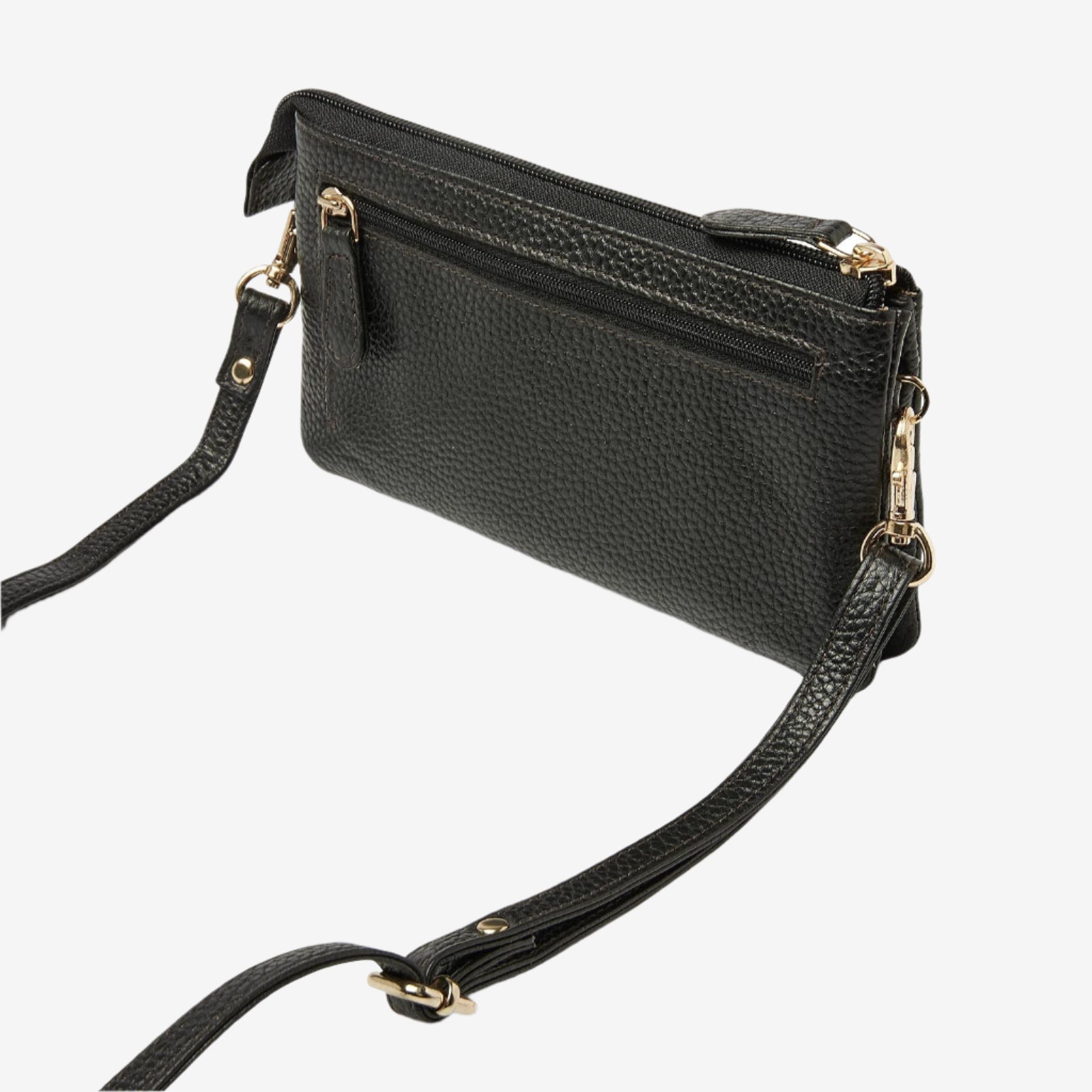 dR Amsterdam clutches dames Mint 1103753 black achterkant