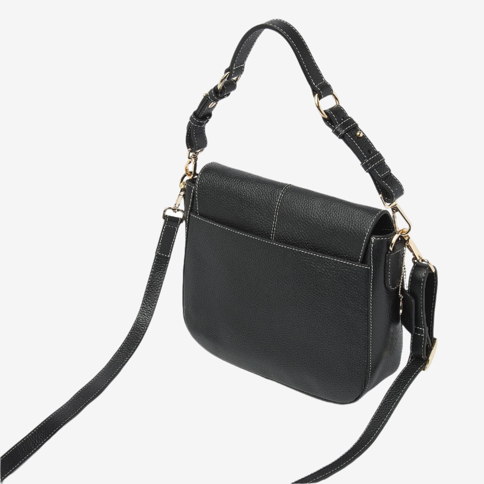 dR Amsterdam handtassen dames Mint 1103781 Black achterkant