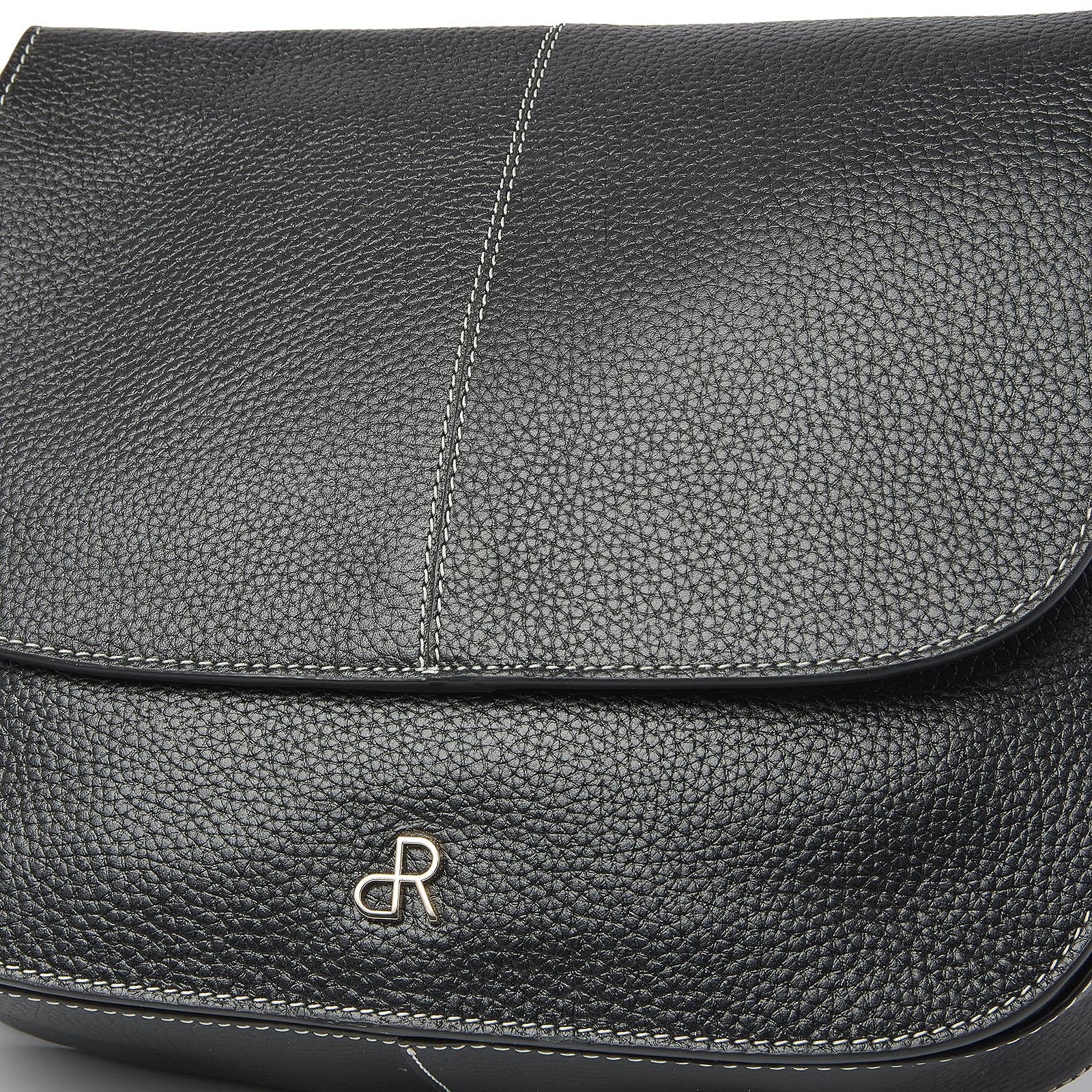 dR Amsterdam handtassen dames Mint 1103781 Black logo