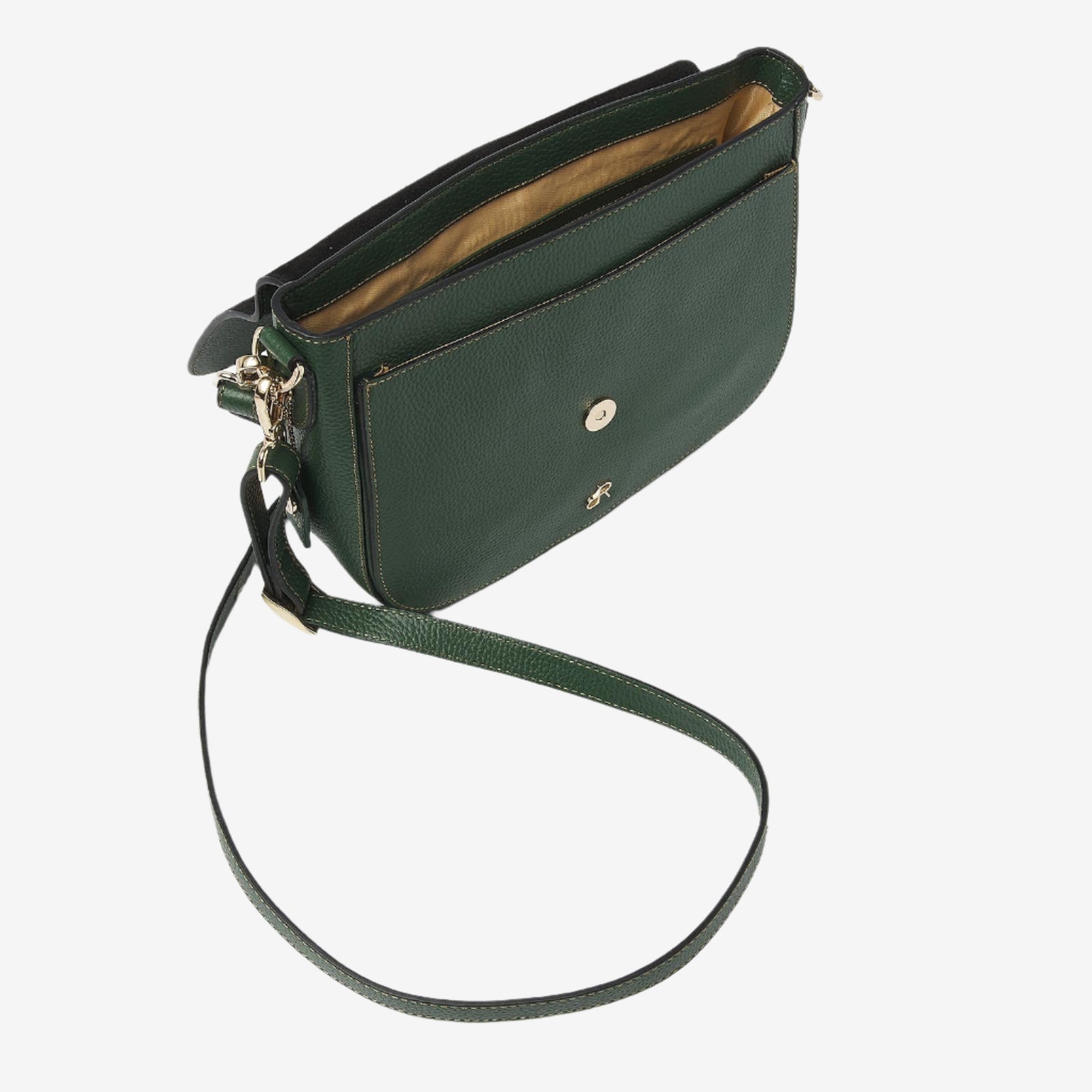 dR Amsterdam handtassen dames Mint 1103781 green binnenkant