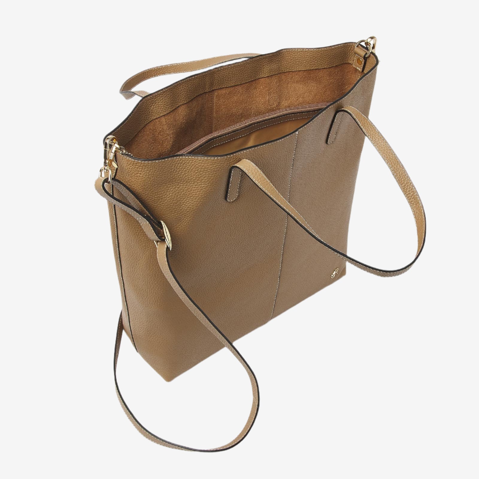 dR Amsterdam shoppers dames Mint 1103782 burro binnenkant