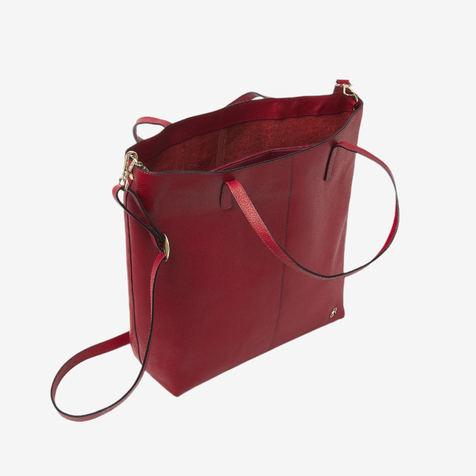 dR Amsterdam shoppers dames Mint 1103782 red binnenkant