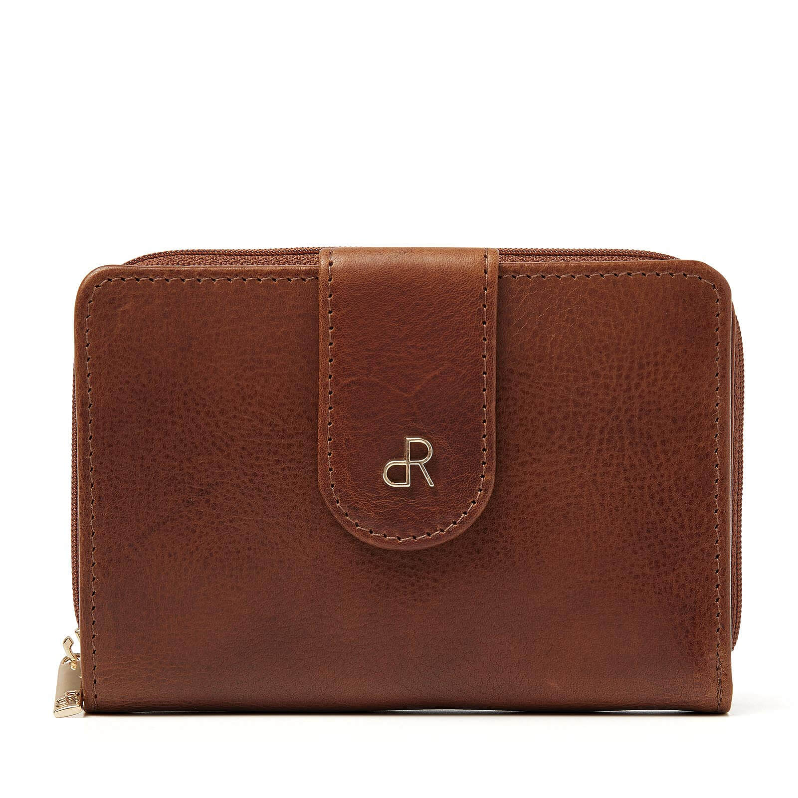 dR Amsterdam portemonnee Milan 28123 voor dames cognac