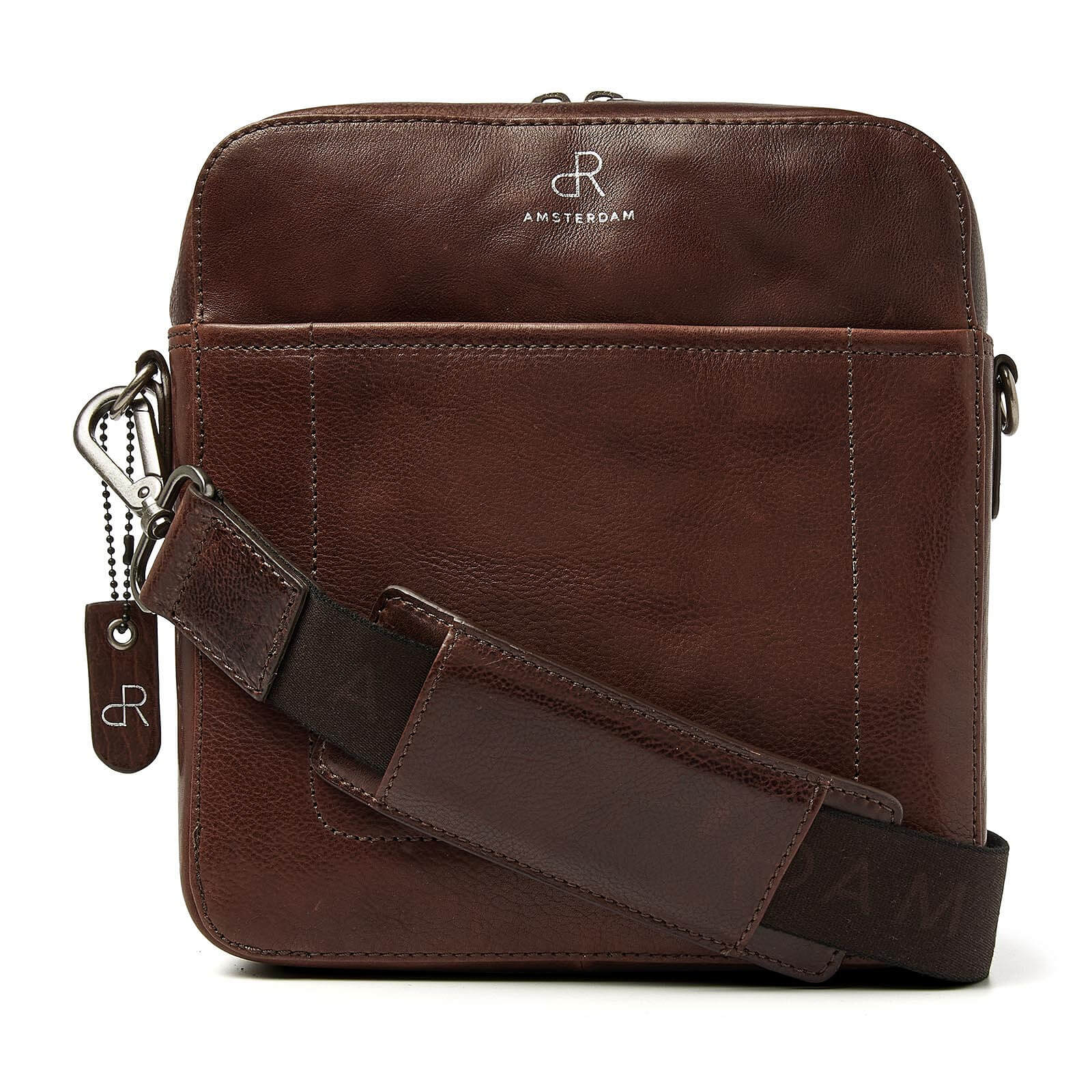 dR Amsterdam Crossbody tas Milan 283754 voor heren bruin