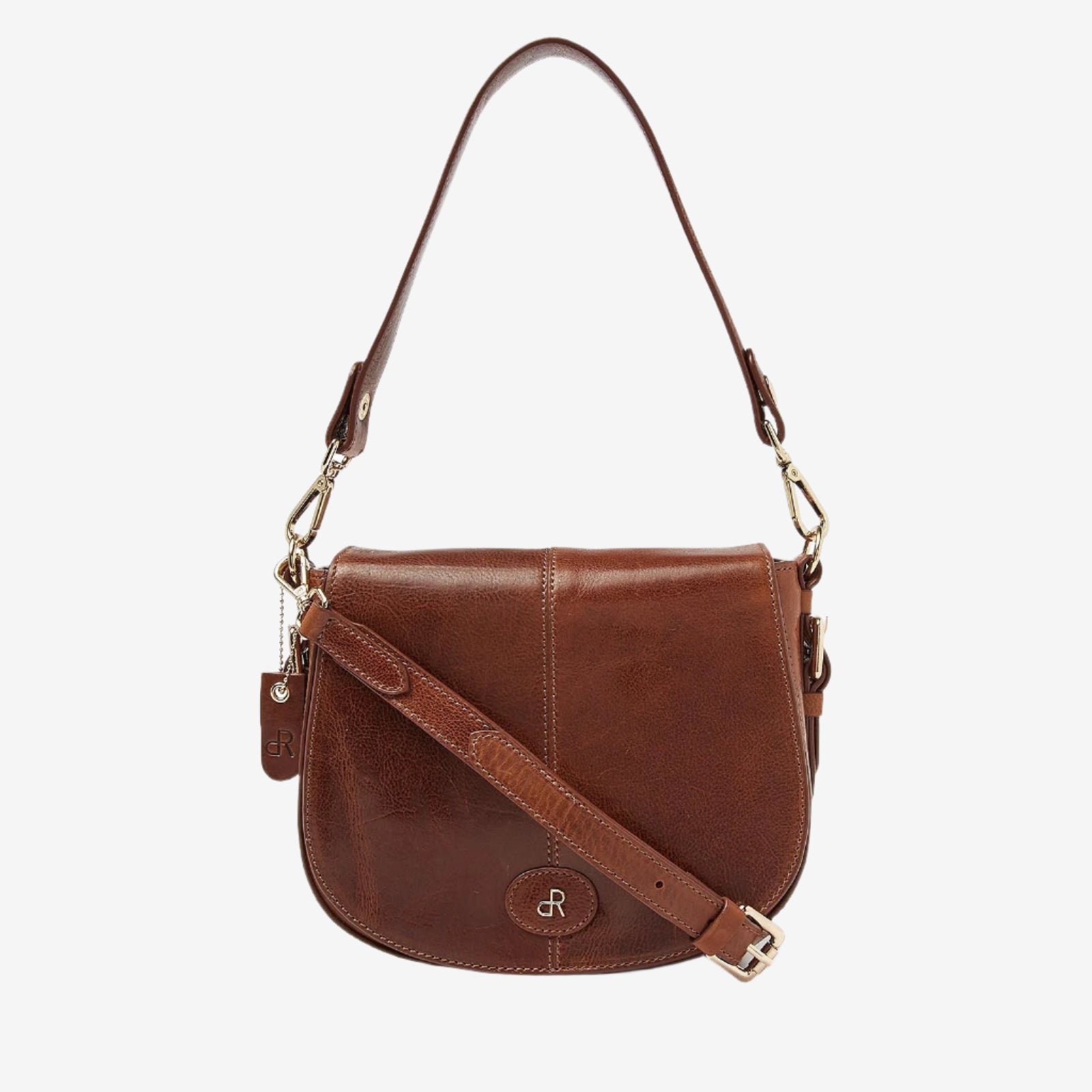 dR Amsterdam handtassen dames Milan 283760 cognac