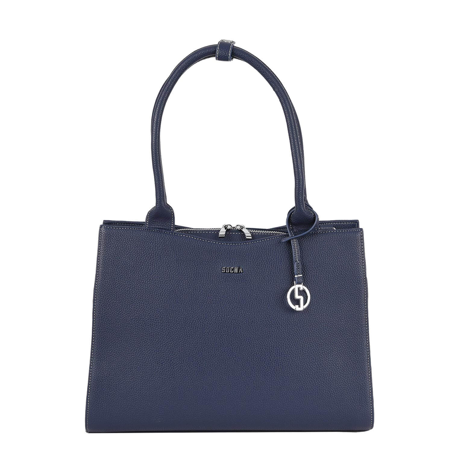 Socha laptoptas Midi 14 voor dames 4029276048772 navy blue