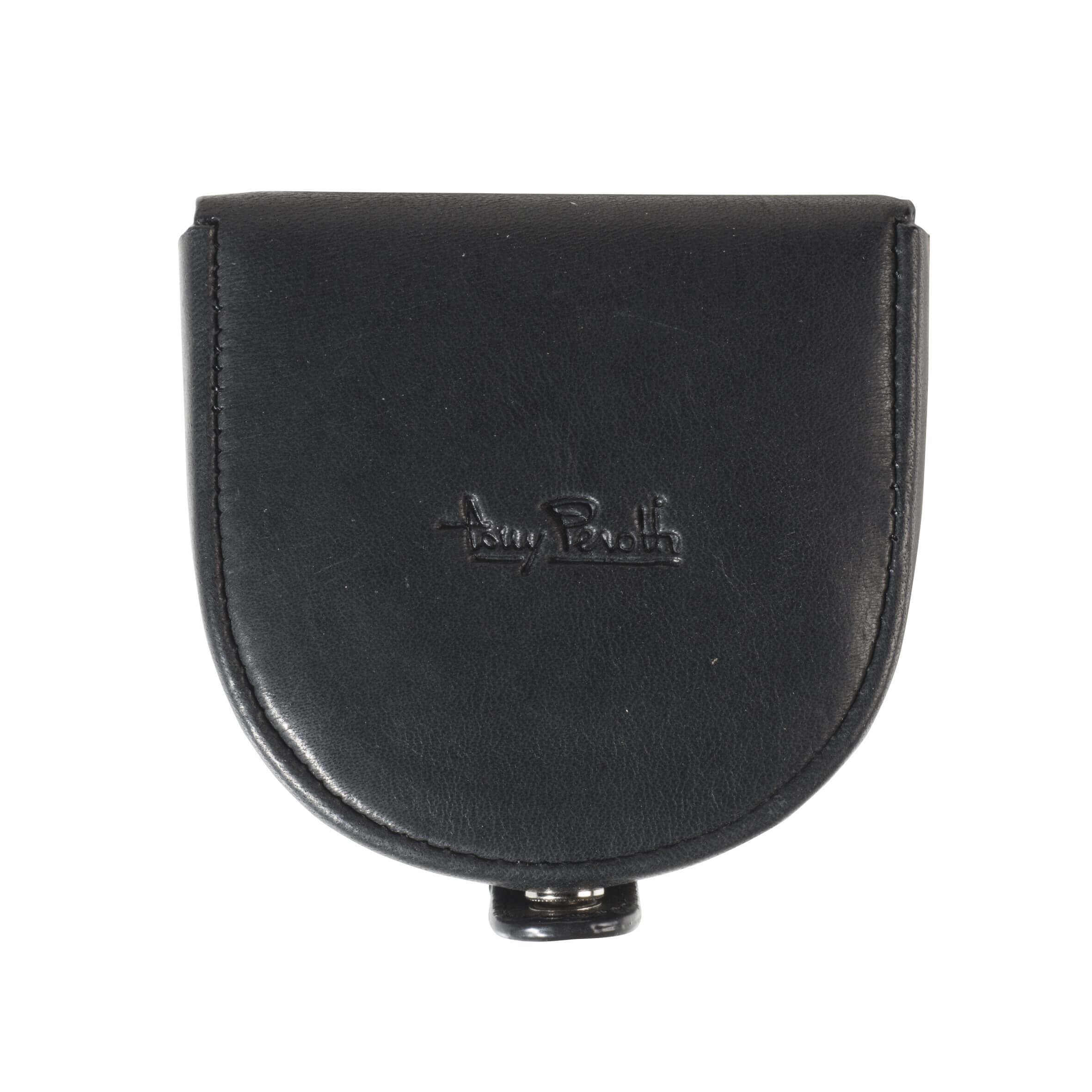 Tony Perotti Kleingeld portemonnees unisex TE/KG/1196ZW zwart