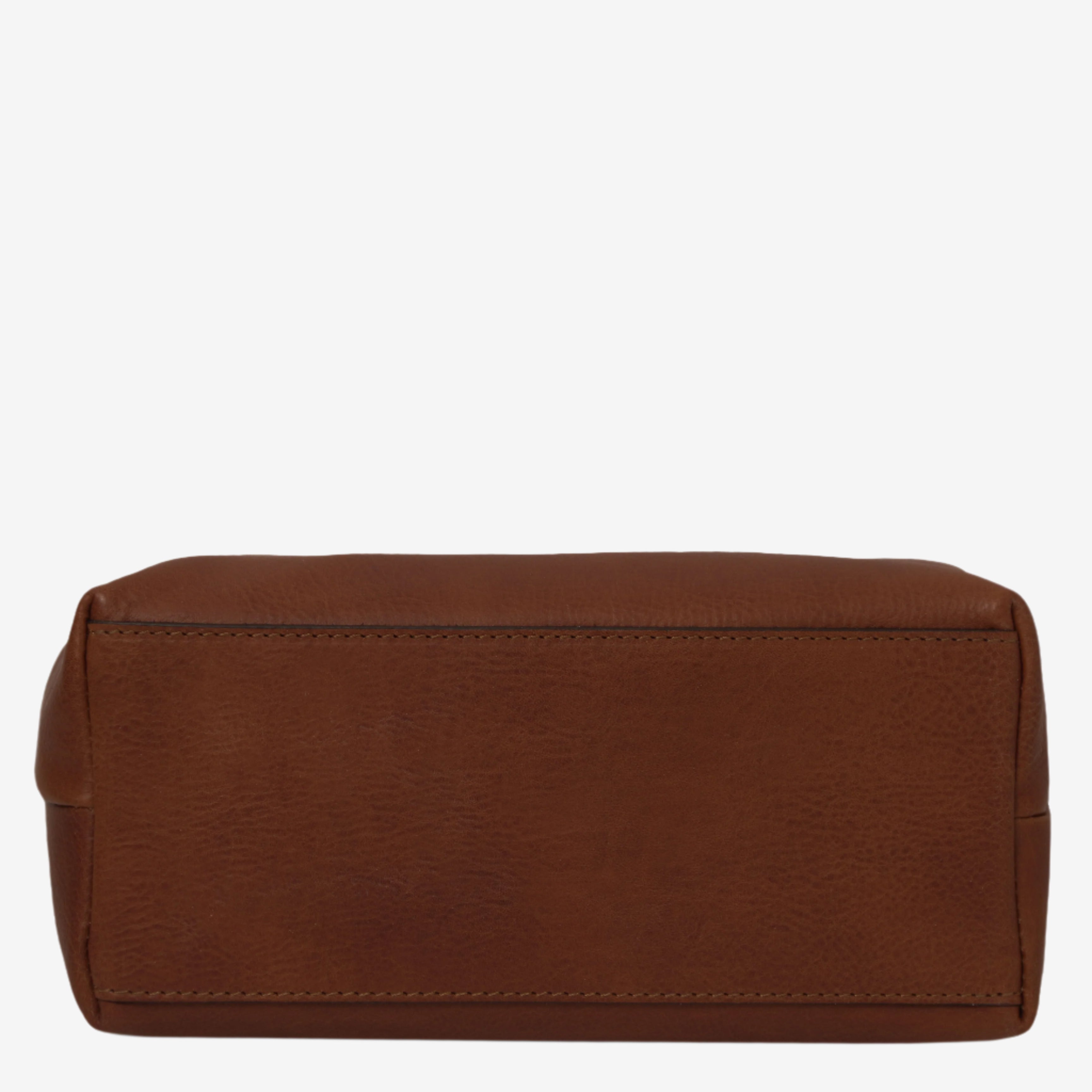 Tuscany Leather toilettassen Smarty L TL141219 brown onderkant