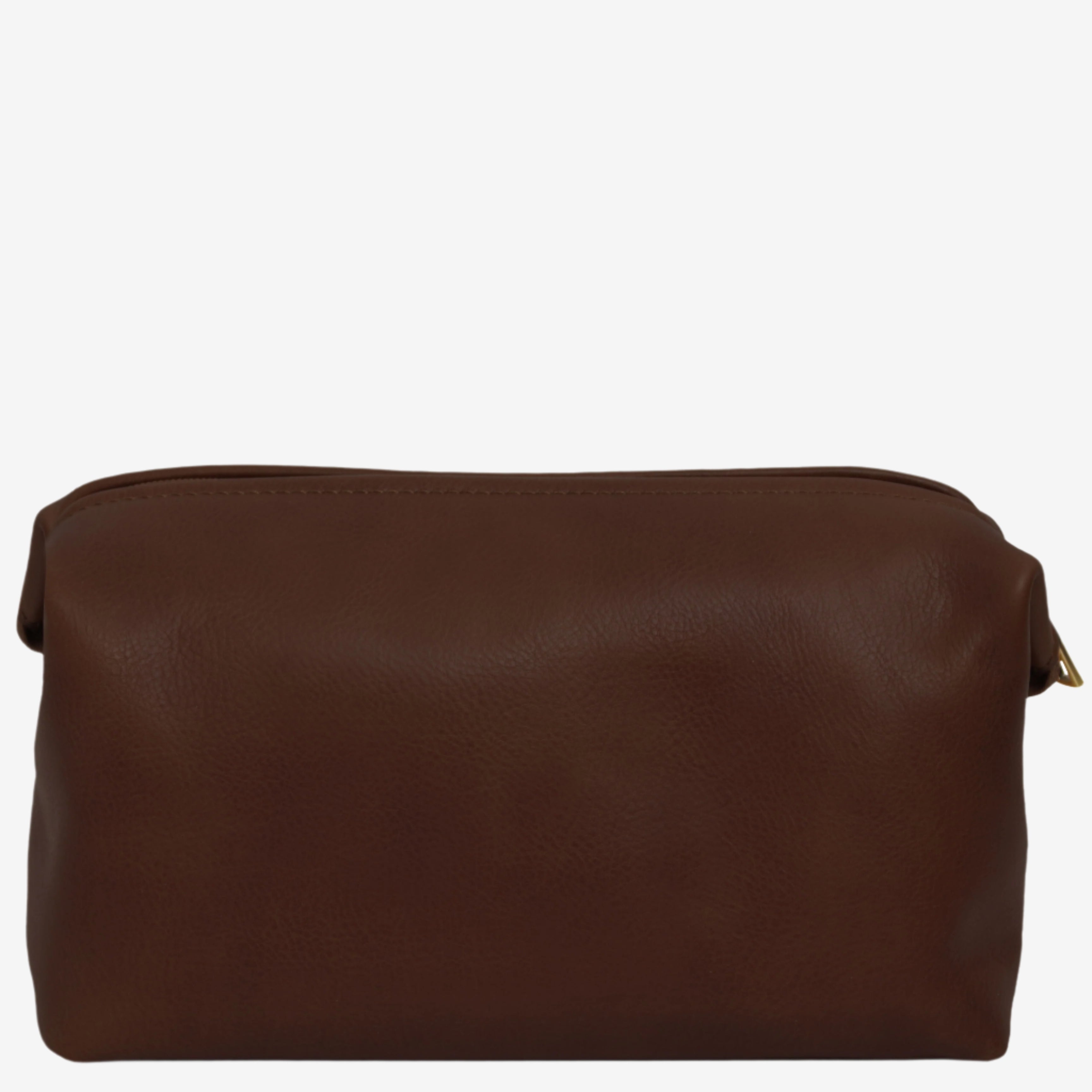 Tuscany Leather toilettassen Smarty L TL141219 dark brown achterkant