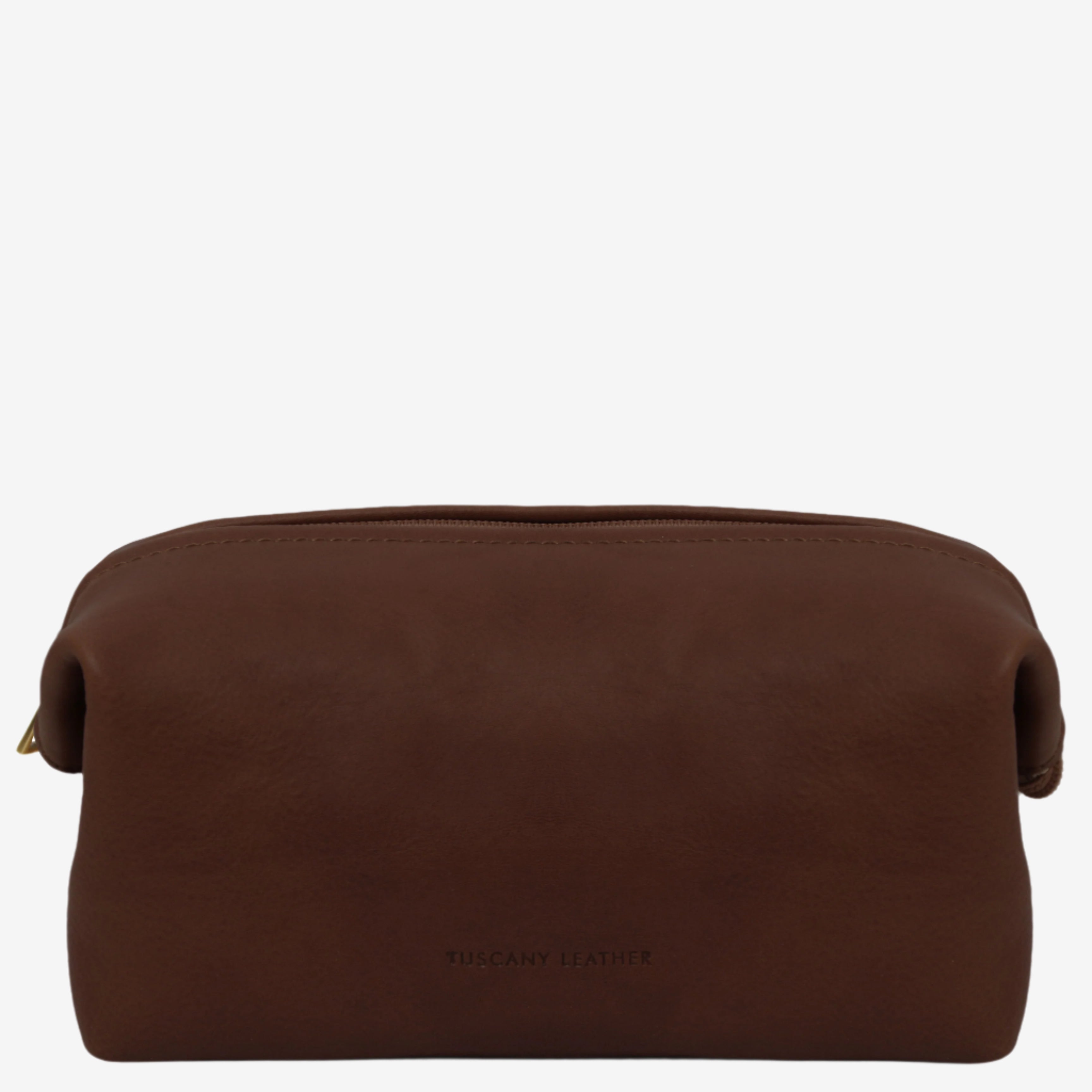 Tuscany Leather toilettassen Smarty S TL141220 dark brown