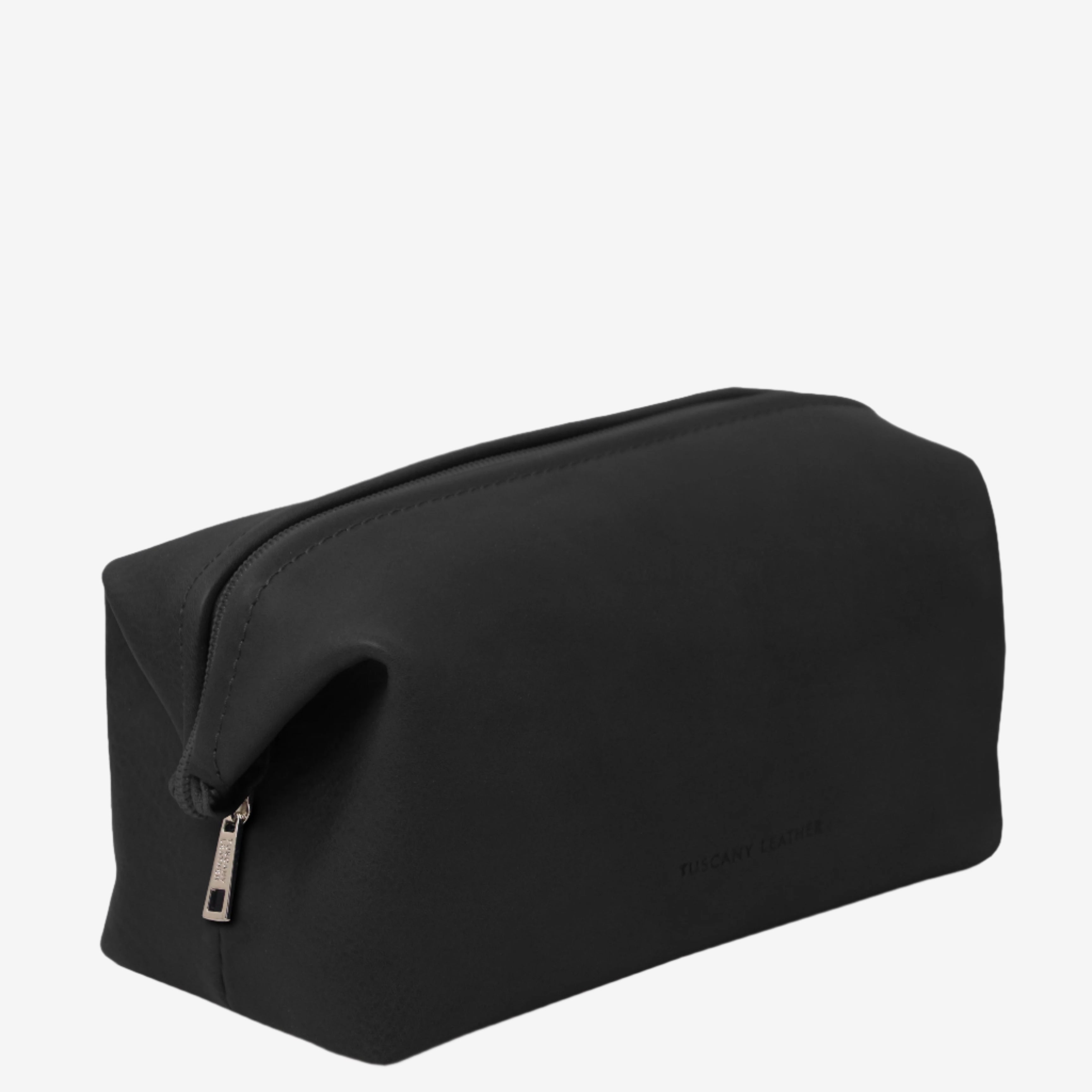 Tuscany Leather toilettassen Smarty S TL141220 black zijkant