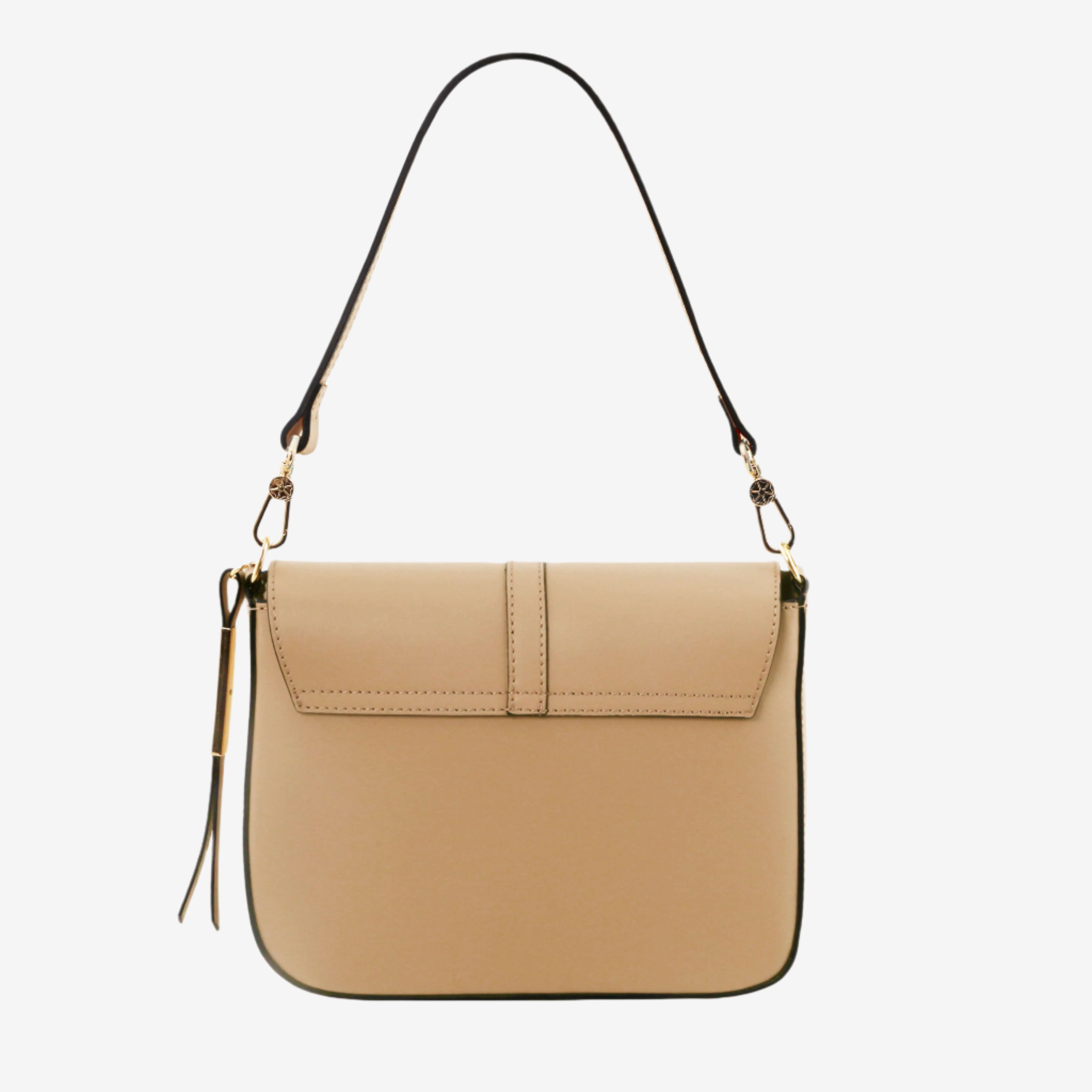 Tuscany Leather schoudertassen dames Nausica TL141598 champagne achterkant