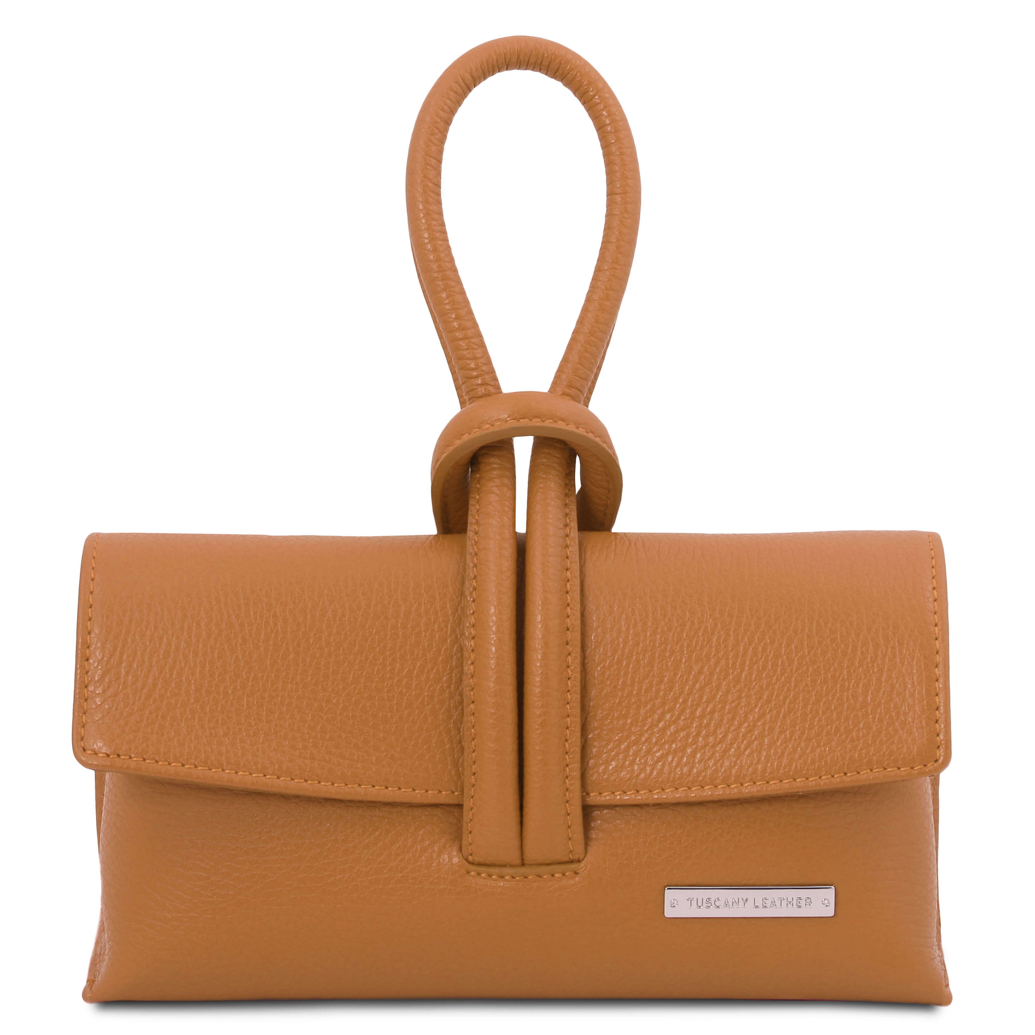 Tuscany Leather Clutches dames TL Bag TL141990 cognac