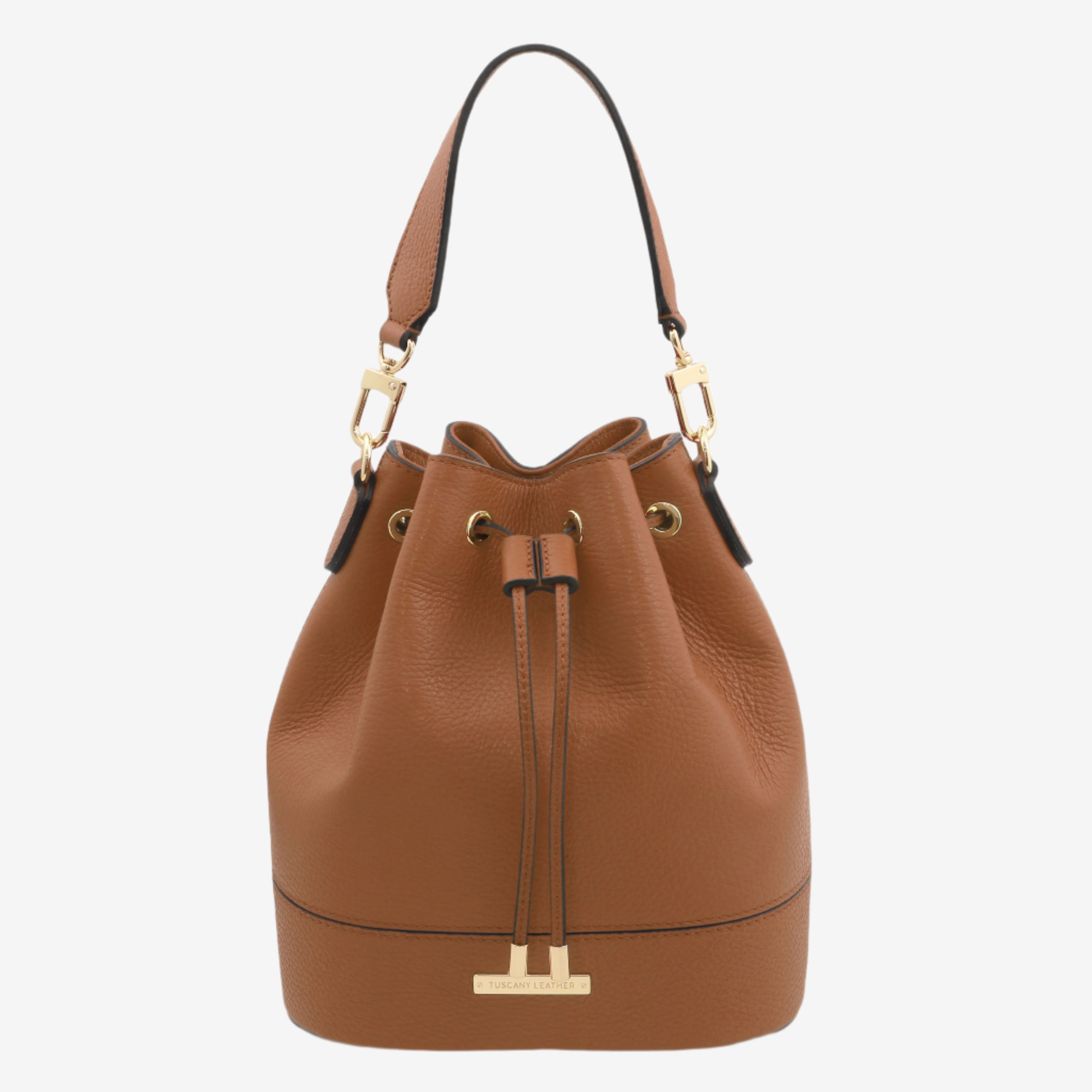 Tuscany Leather handtassen dames TL Bag TL142146 cognac