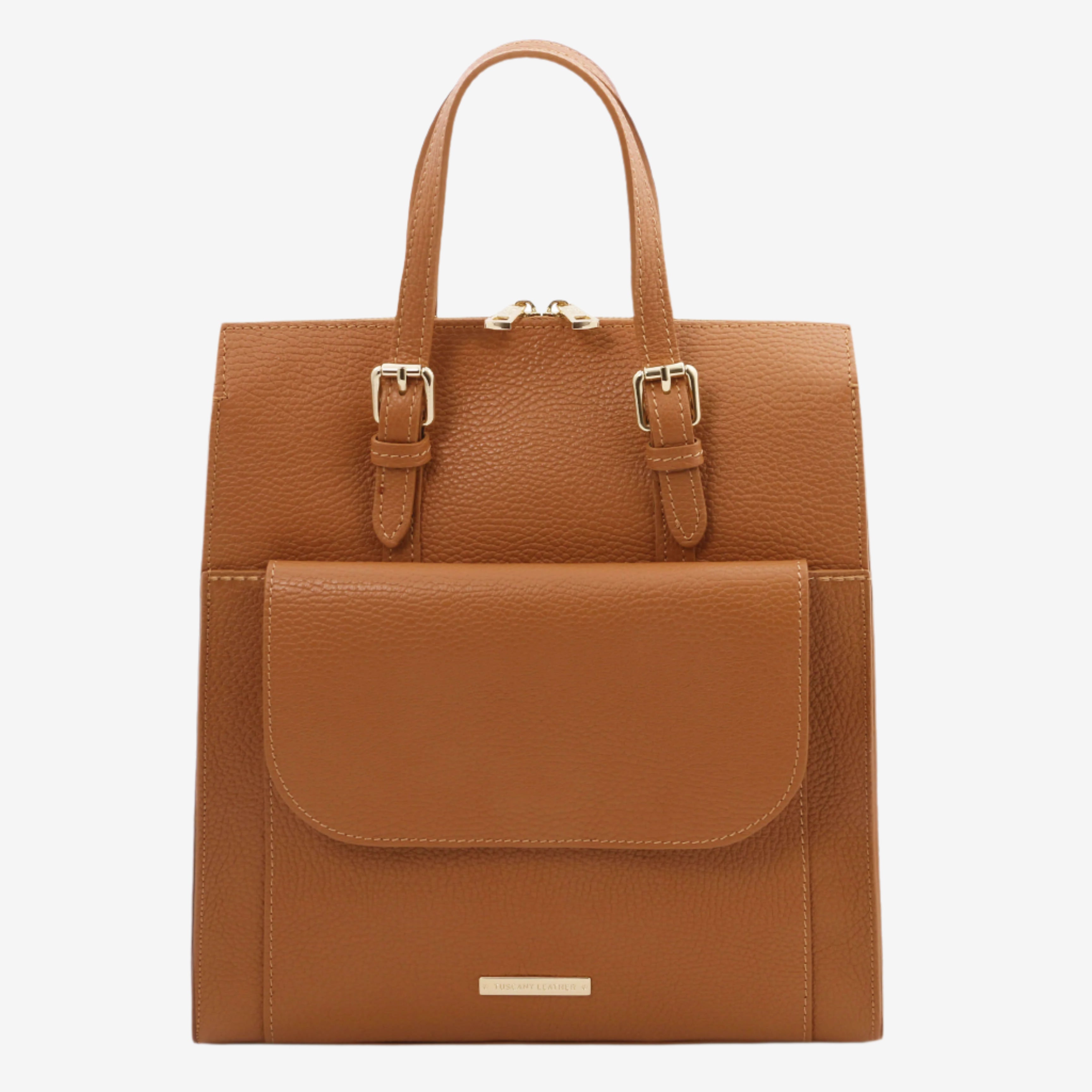 Tuscany Leather rugtassen dames TL Bag TL142211 cognac