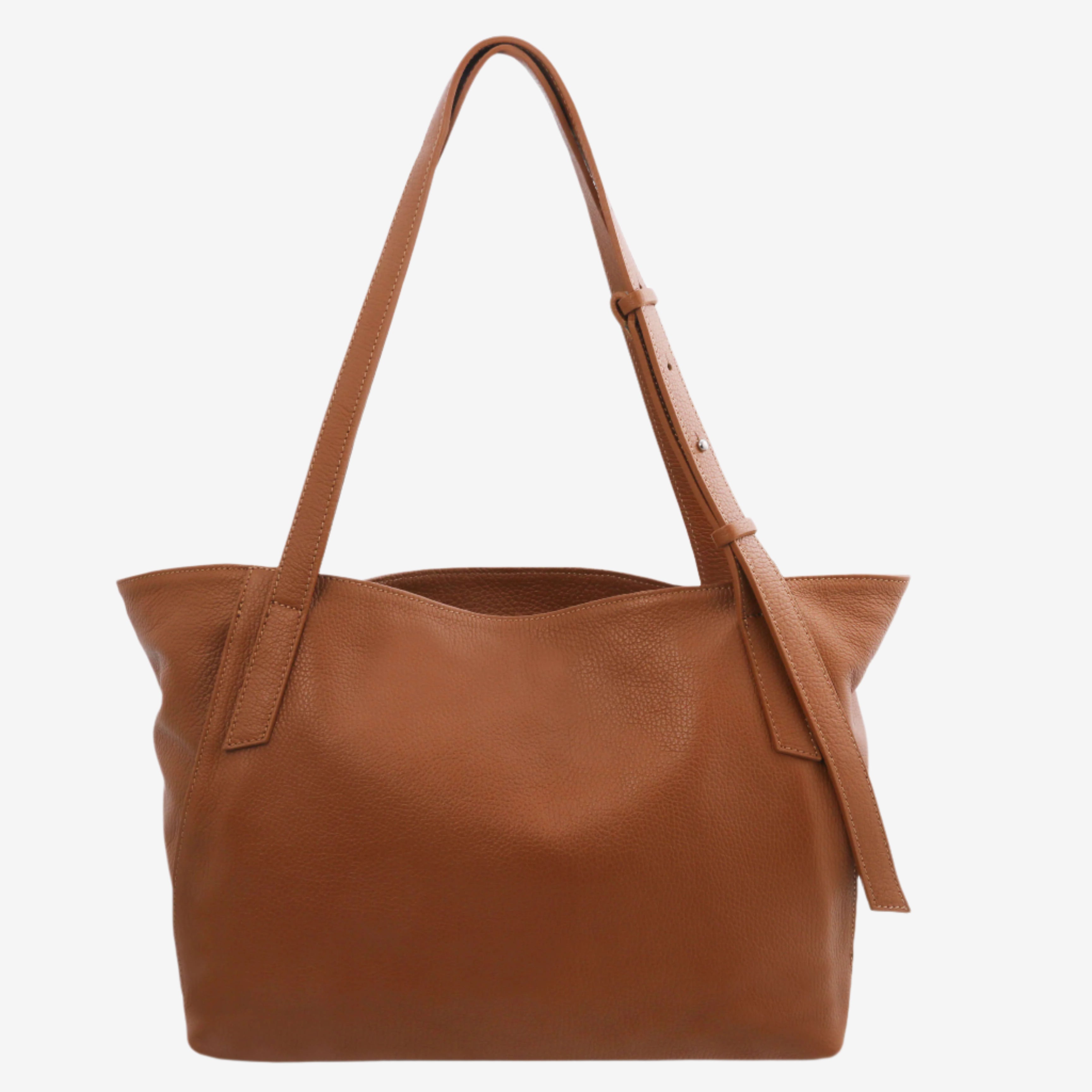Tuscany Leather shoppers dames TL BAG TL142230 cognac achterkant