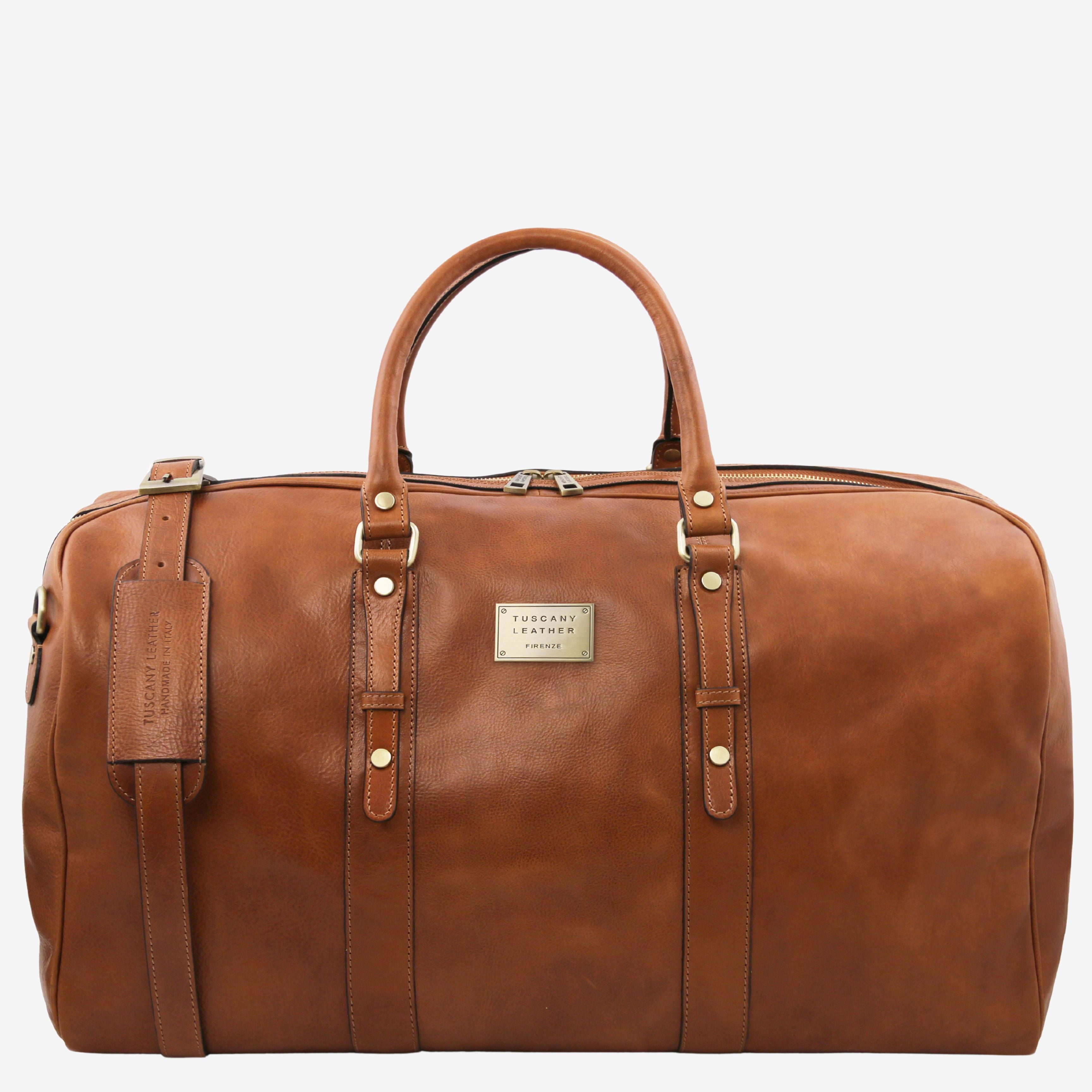 Tuscany Leather weekendtassen Francoforte TL142338 natural