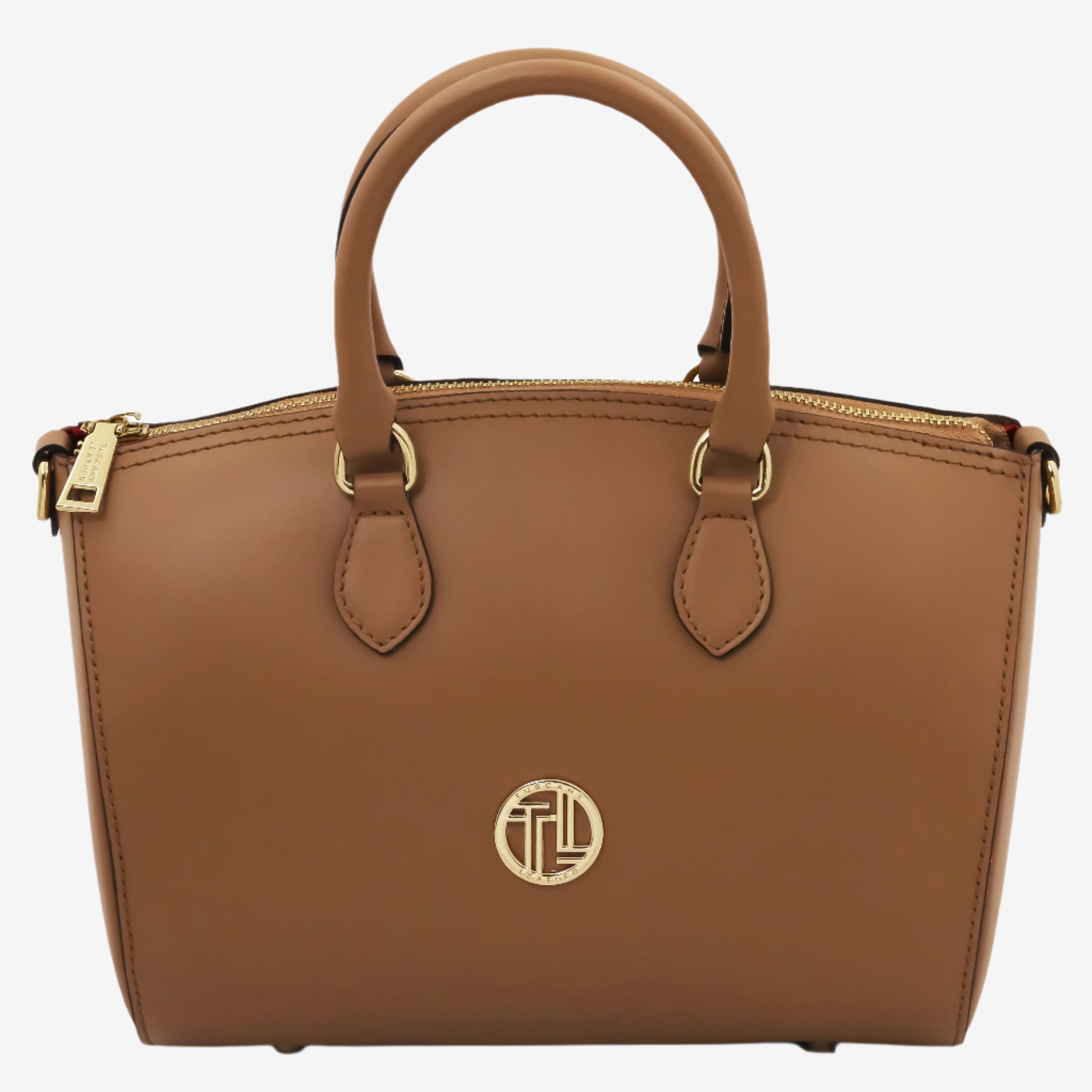 Tuscany Leather handtas Layla TL142399 voor dames cognac