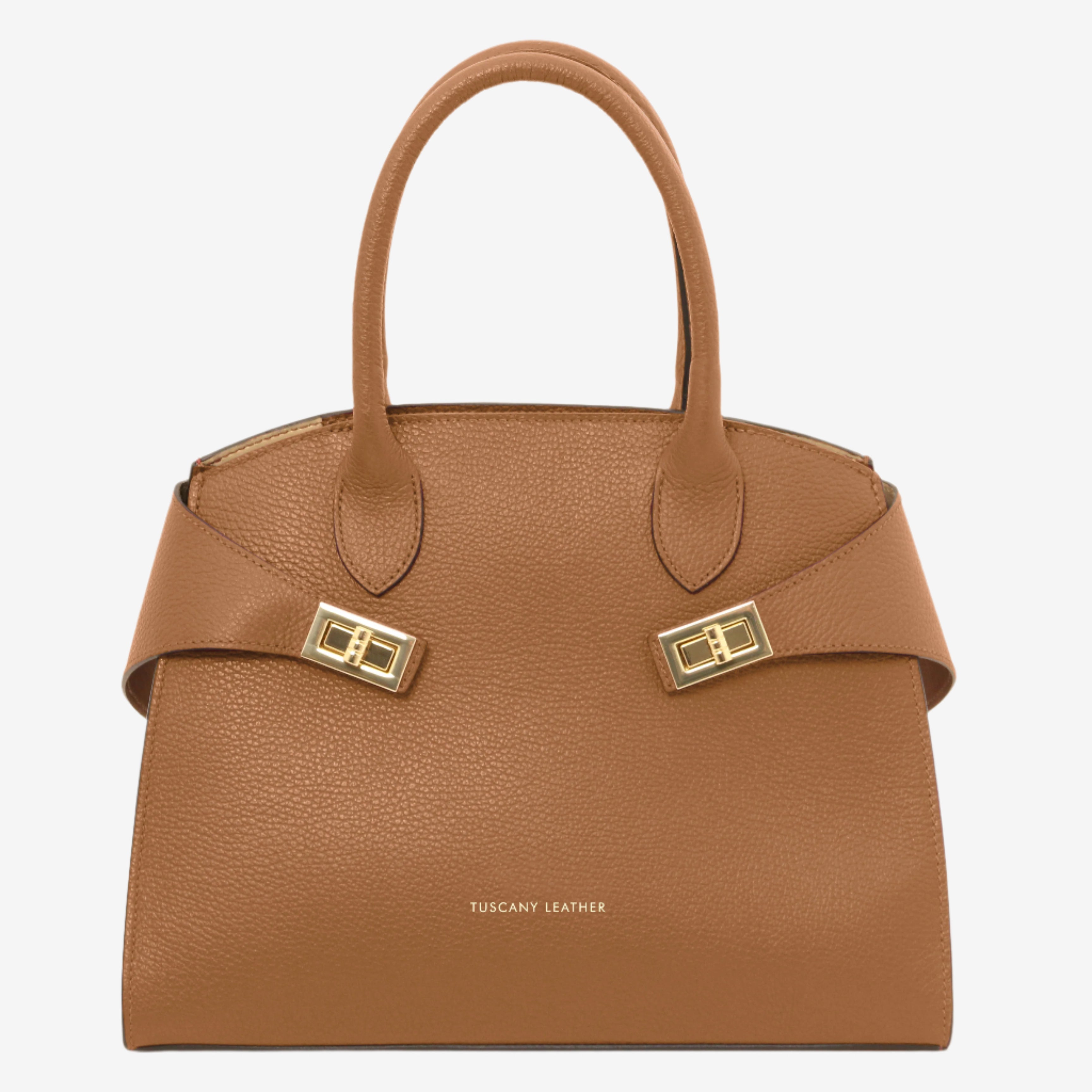 Tuscany Leather handtassen dames Coccola TL142421 caramel