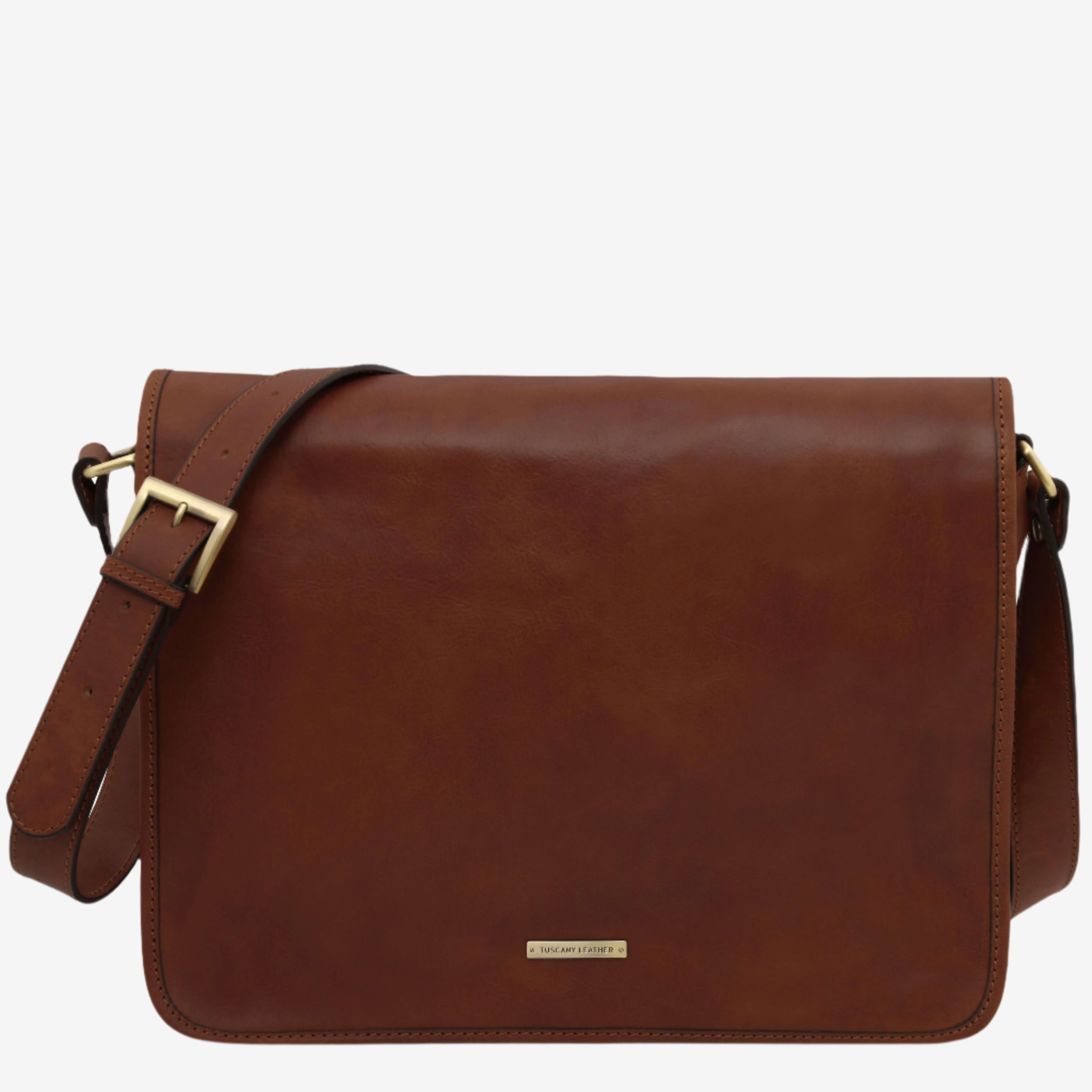 Tuscany Leather TL Messenger bags heren TL142430 brown