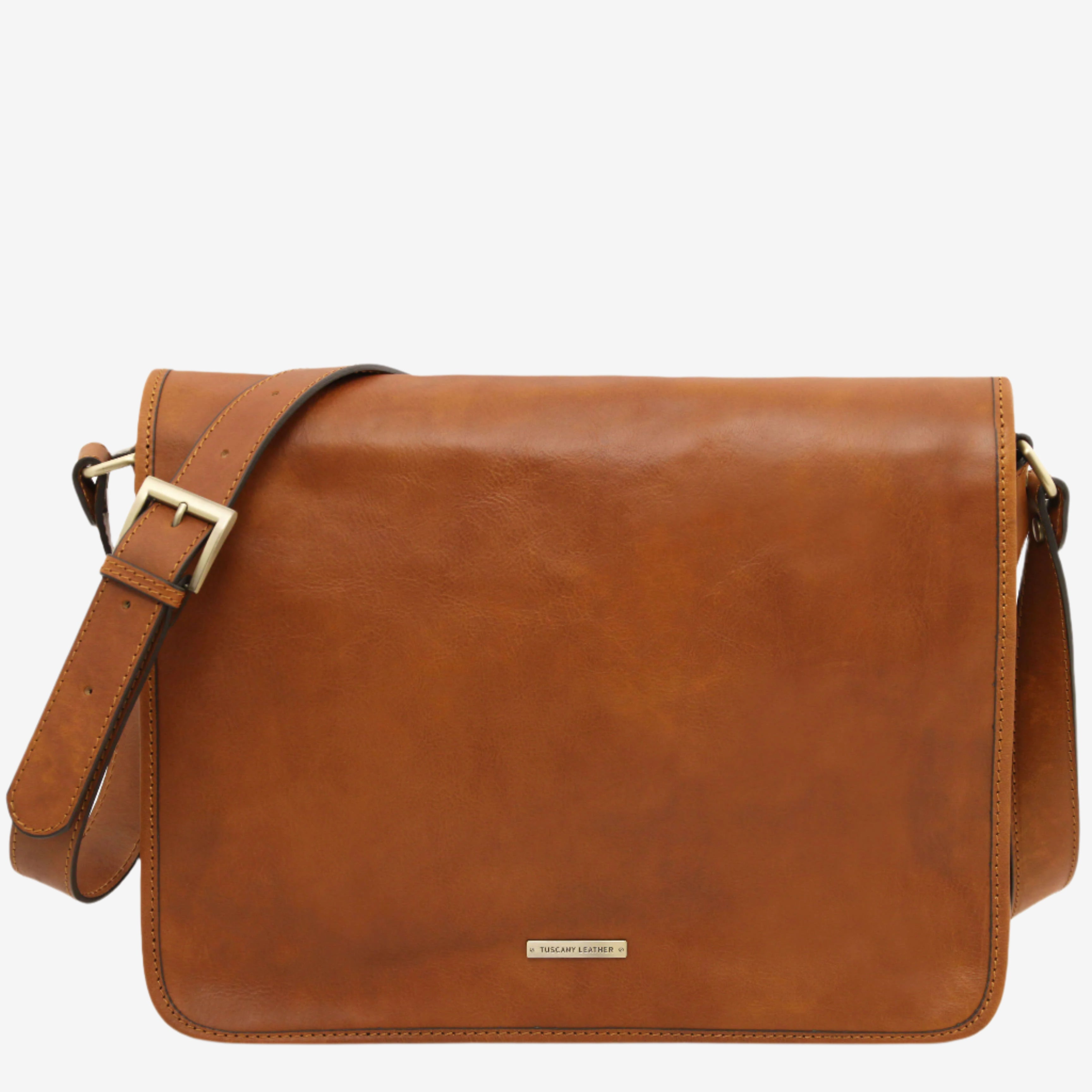 Tuscany Leather TL Messenger bags heren TL142430 natural