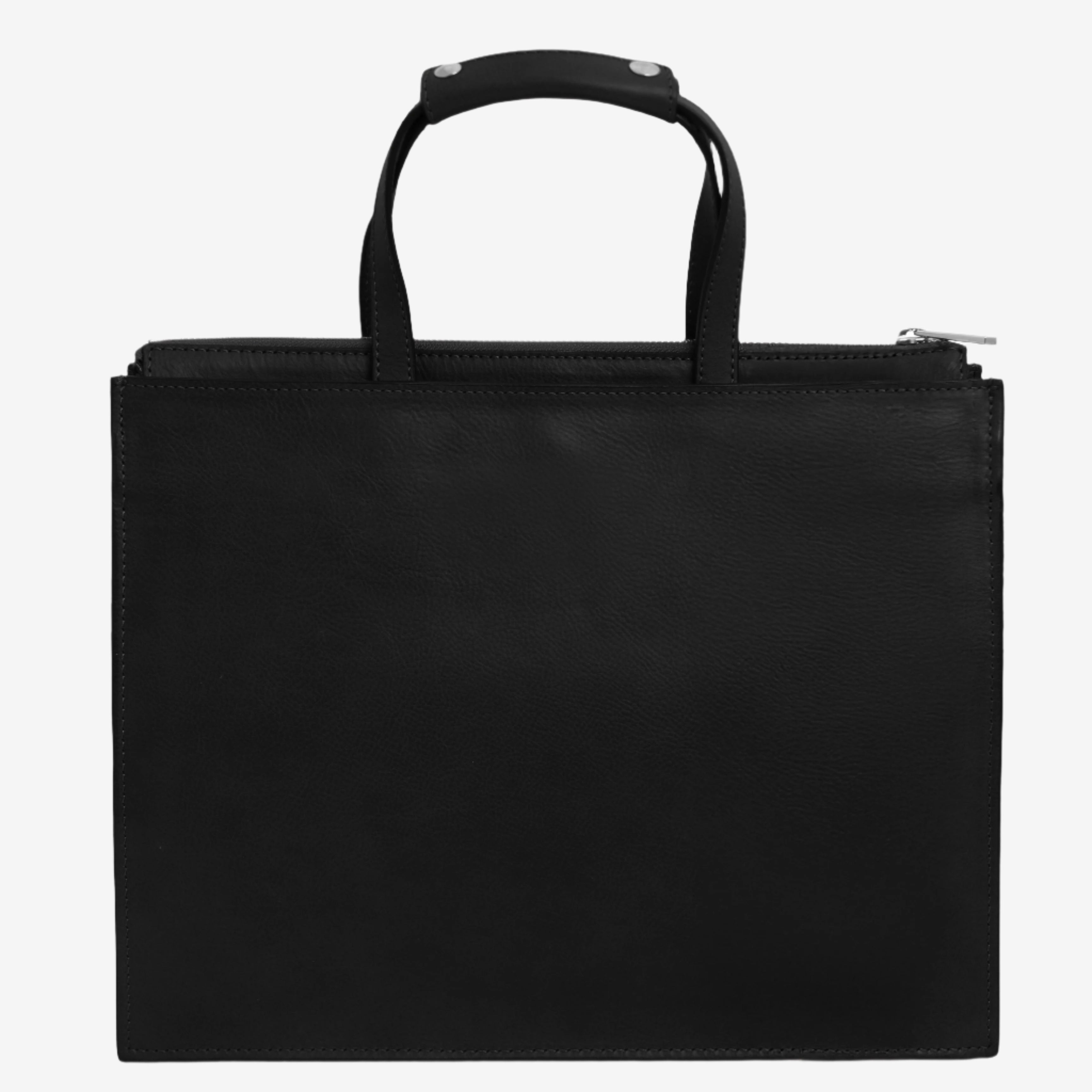 Tuscany Leather aktetassen dames Palermo TL142452 Black achterkant