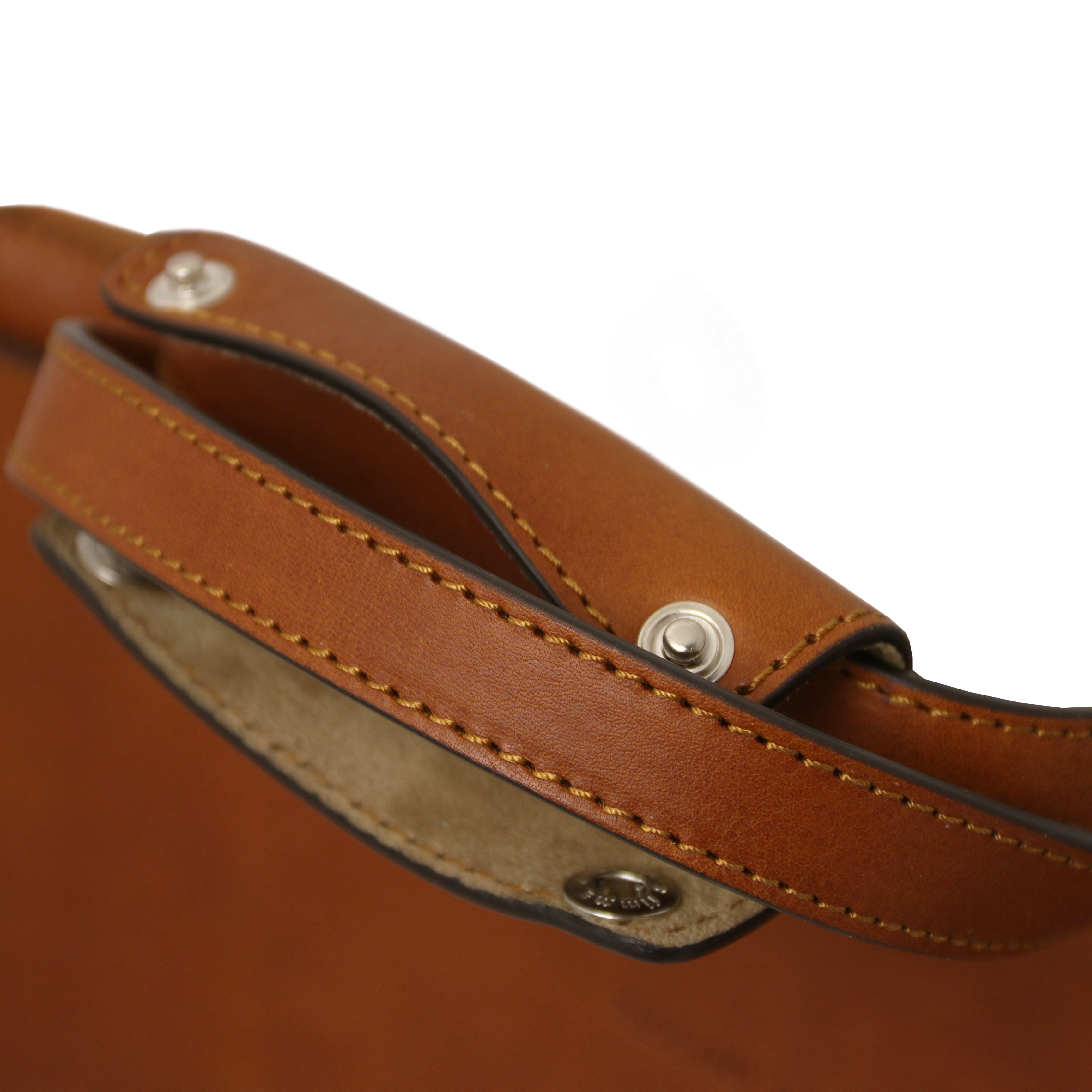 Tuscany Leather aktetassen dames Palermo TL142452 Natural handgreep