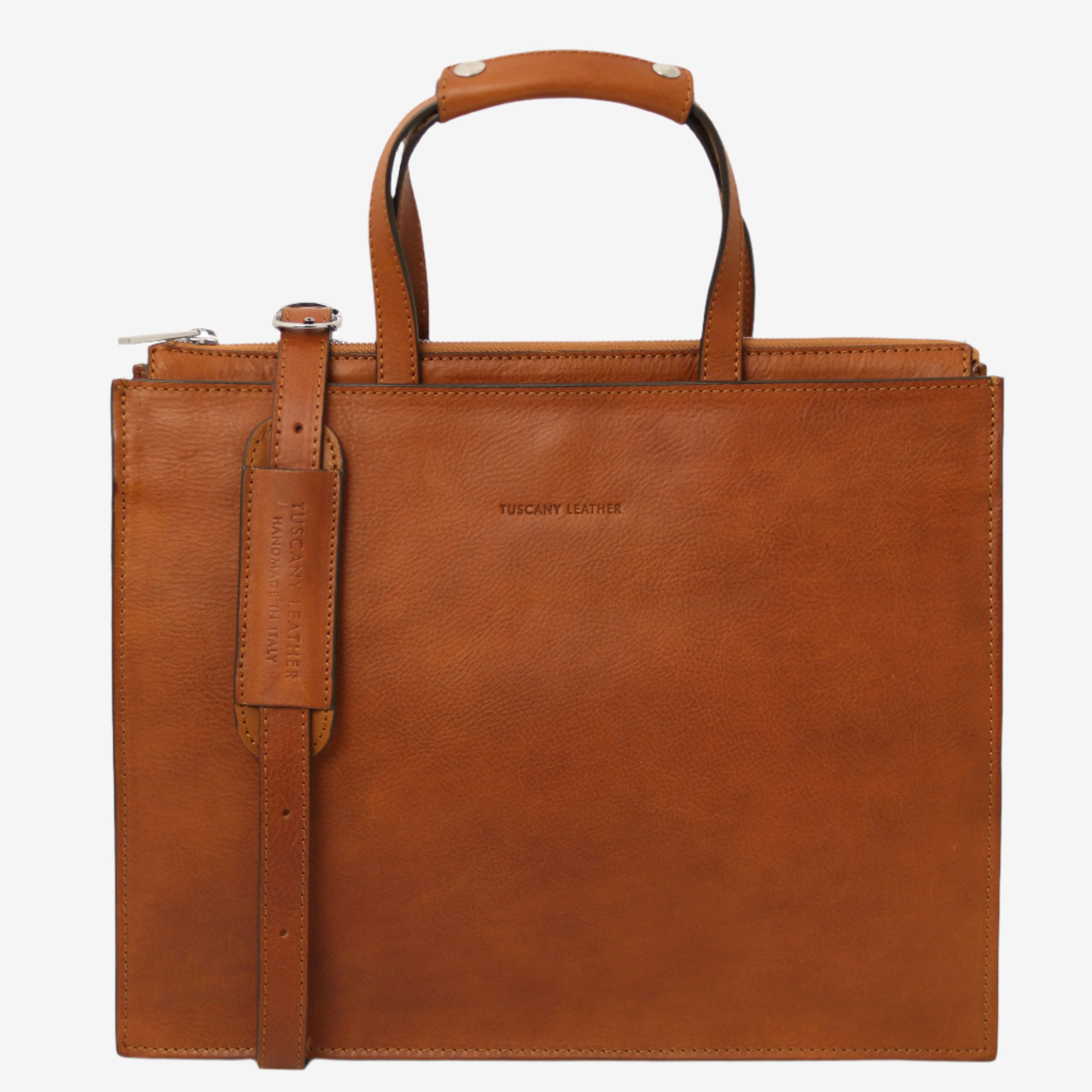 Tuscany Leather aktetassen dames Palermo TL142452 Natural
