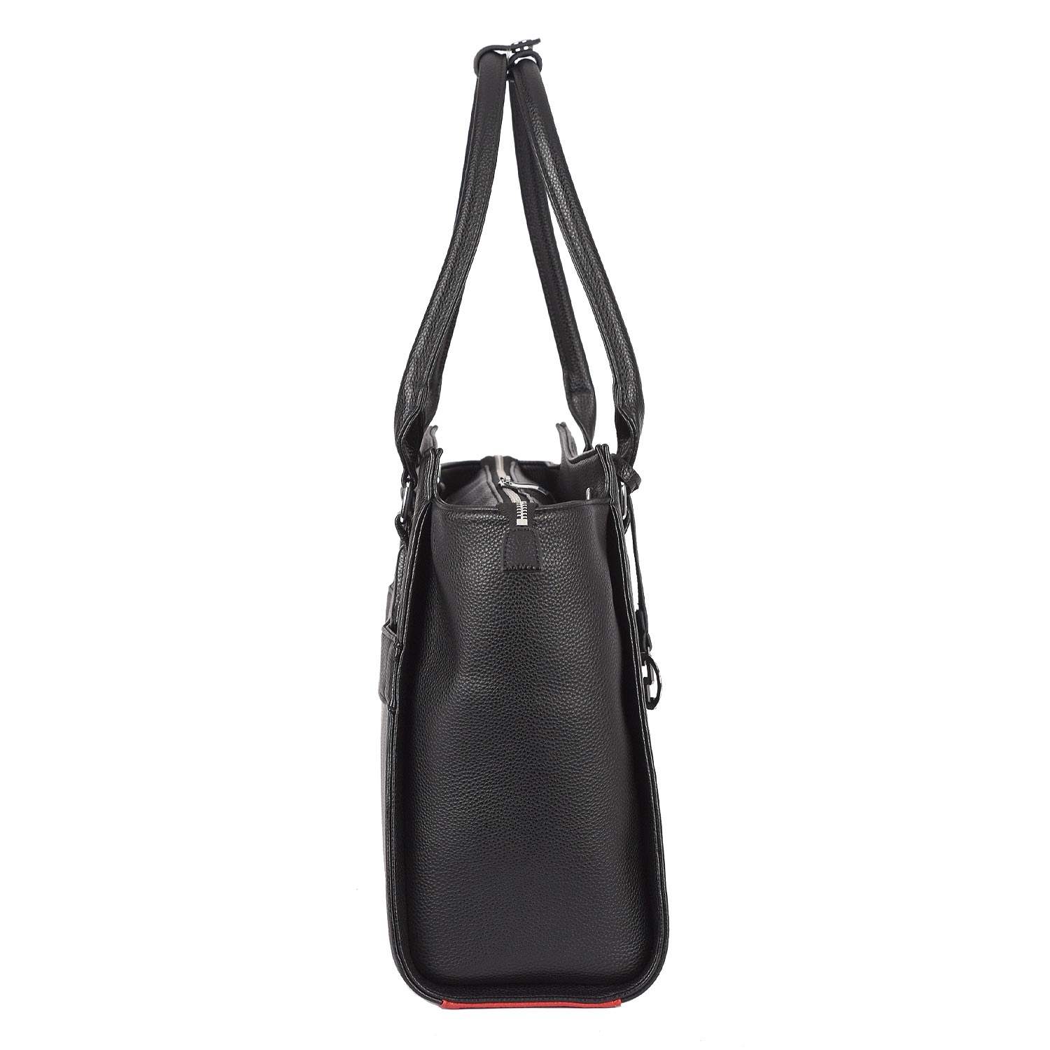 Socha laptoptassen dames Caddy Black 15.6″ RB zijkant