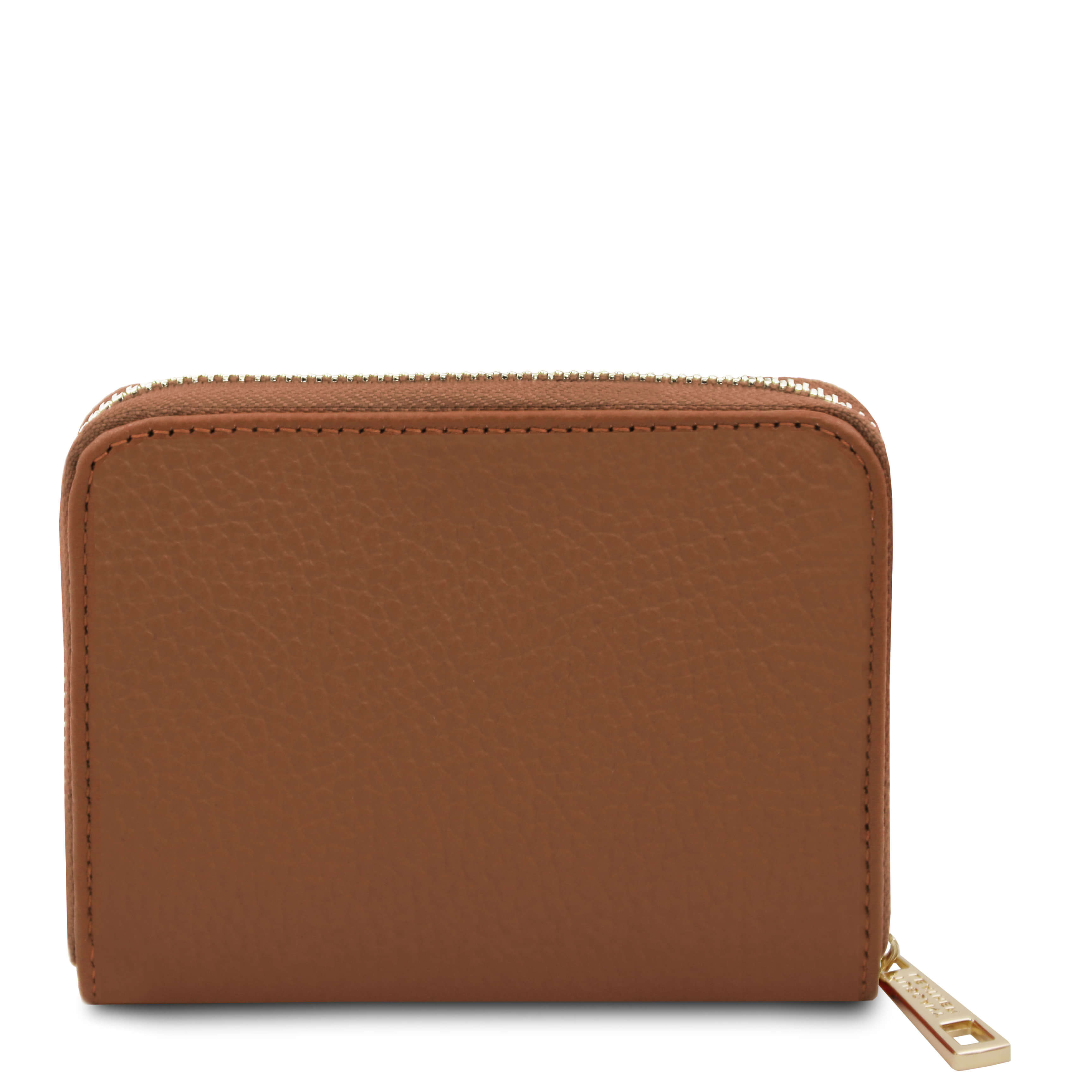 Tuscany Leather leren portemonnee KORE voor dames tl142321 cognac achterkant