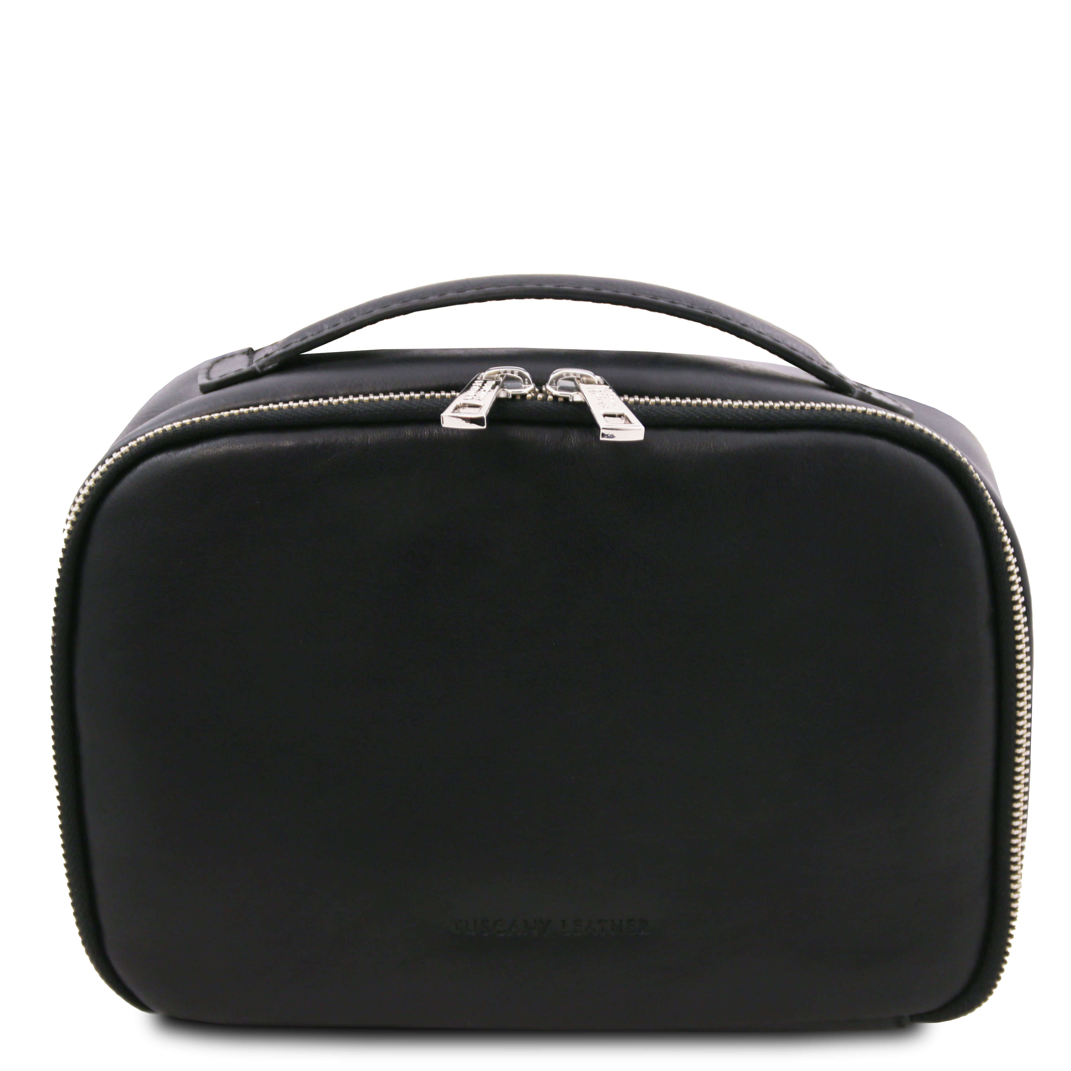 Tuscany Leather leren toilettas MARVIN tl142326 zwart