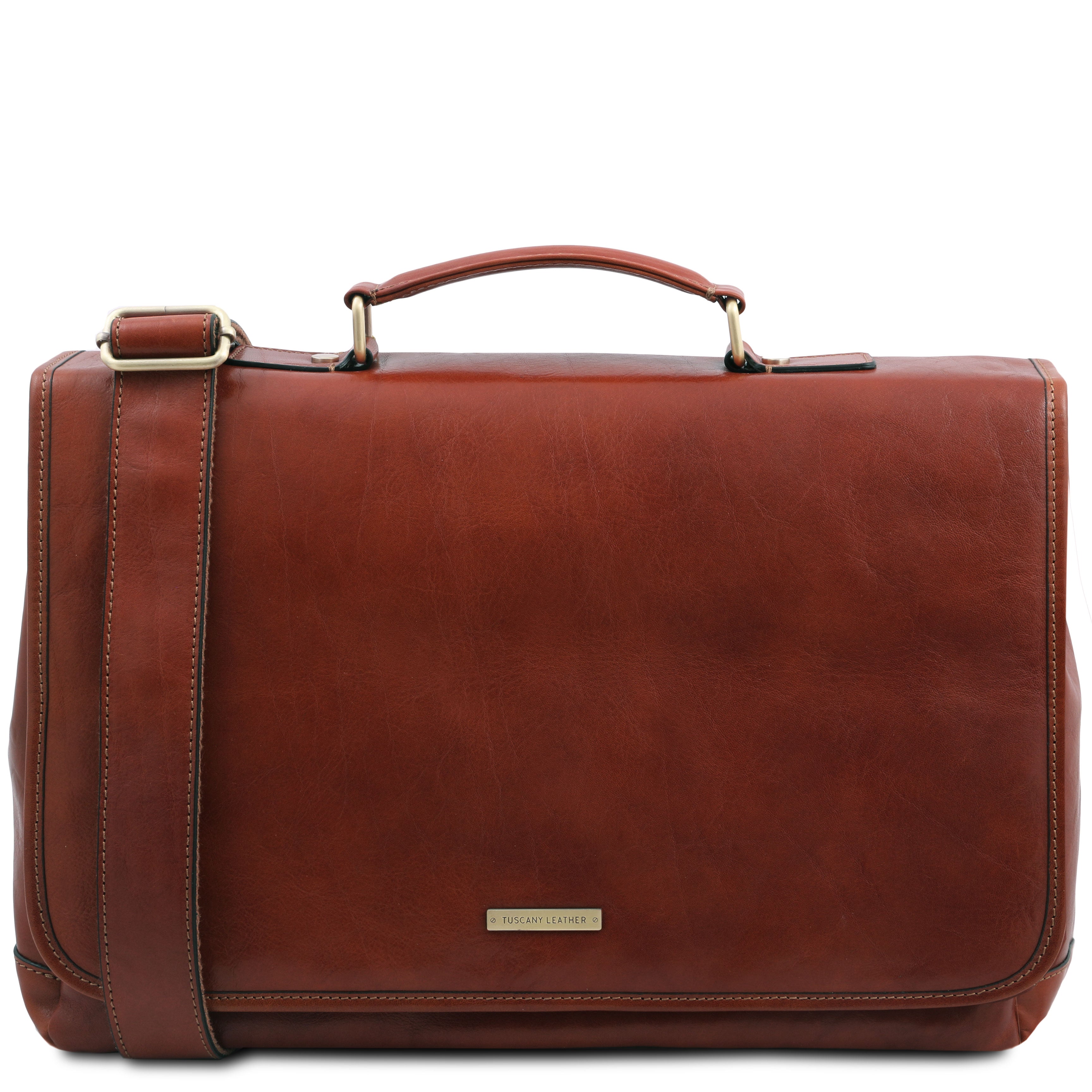 Tuscany Leather aktetas leer Mantova bruin