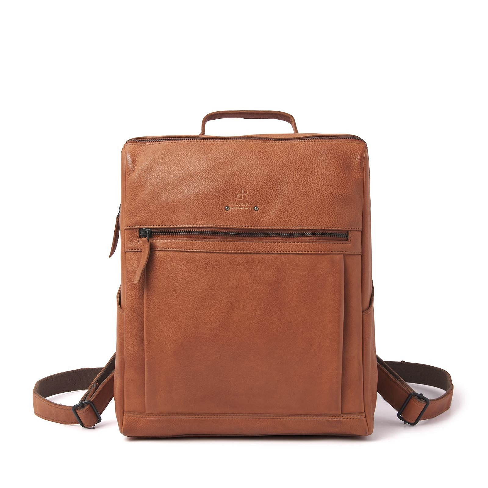 dR Amsterdam rugtas leer Tampa 933661 cognac