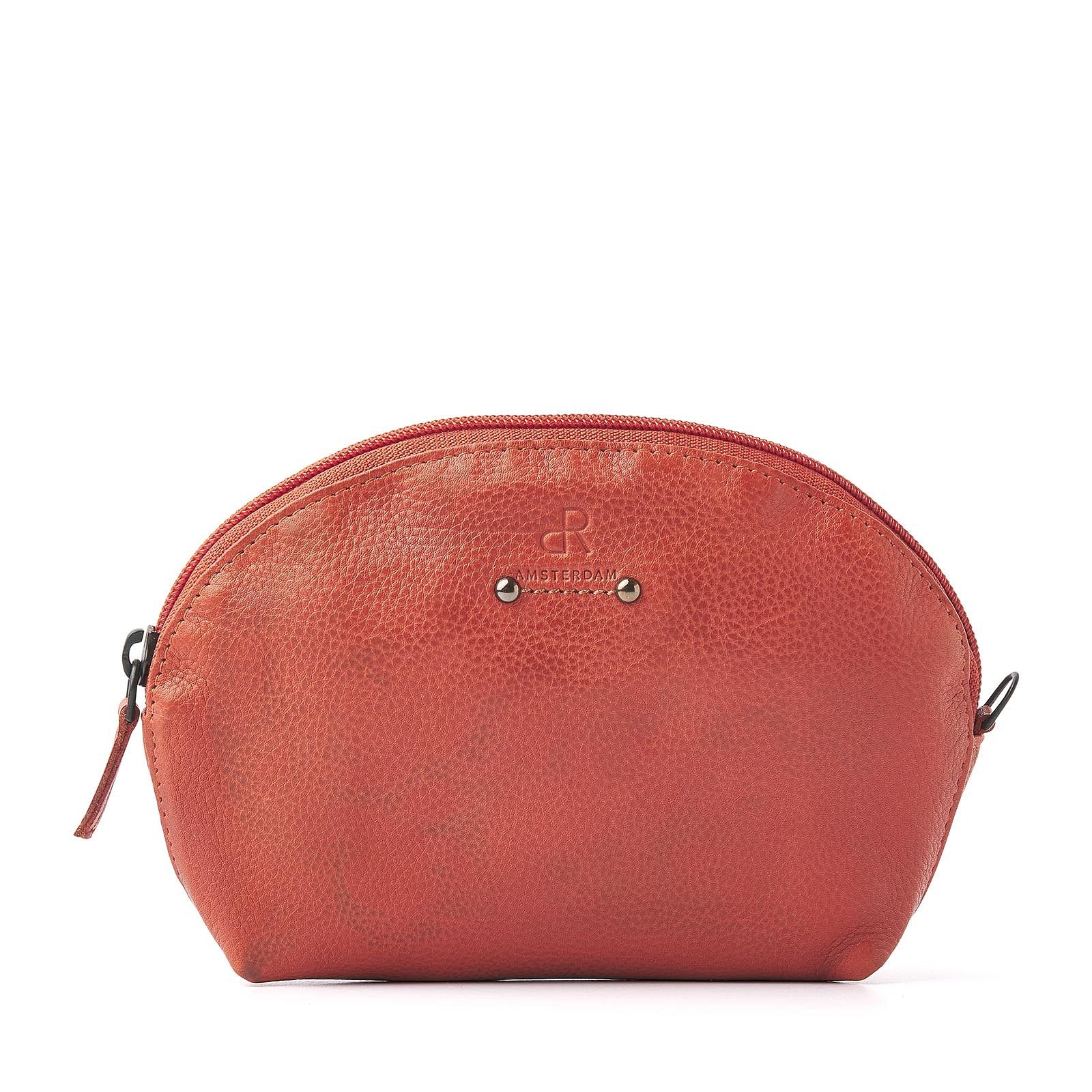 dR Amsterdam make-up Tasje leer Tampa 93630 oranje
