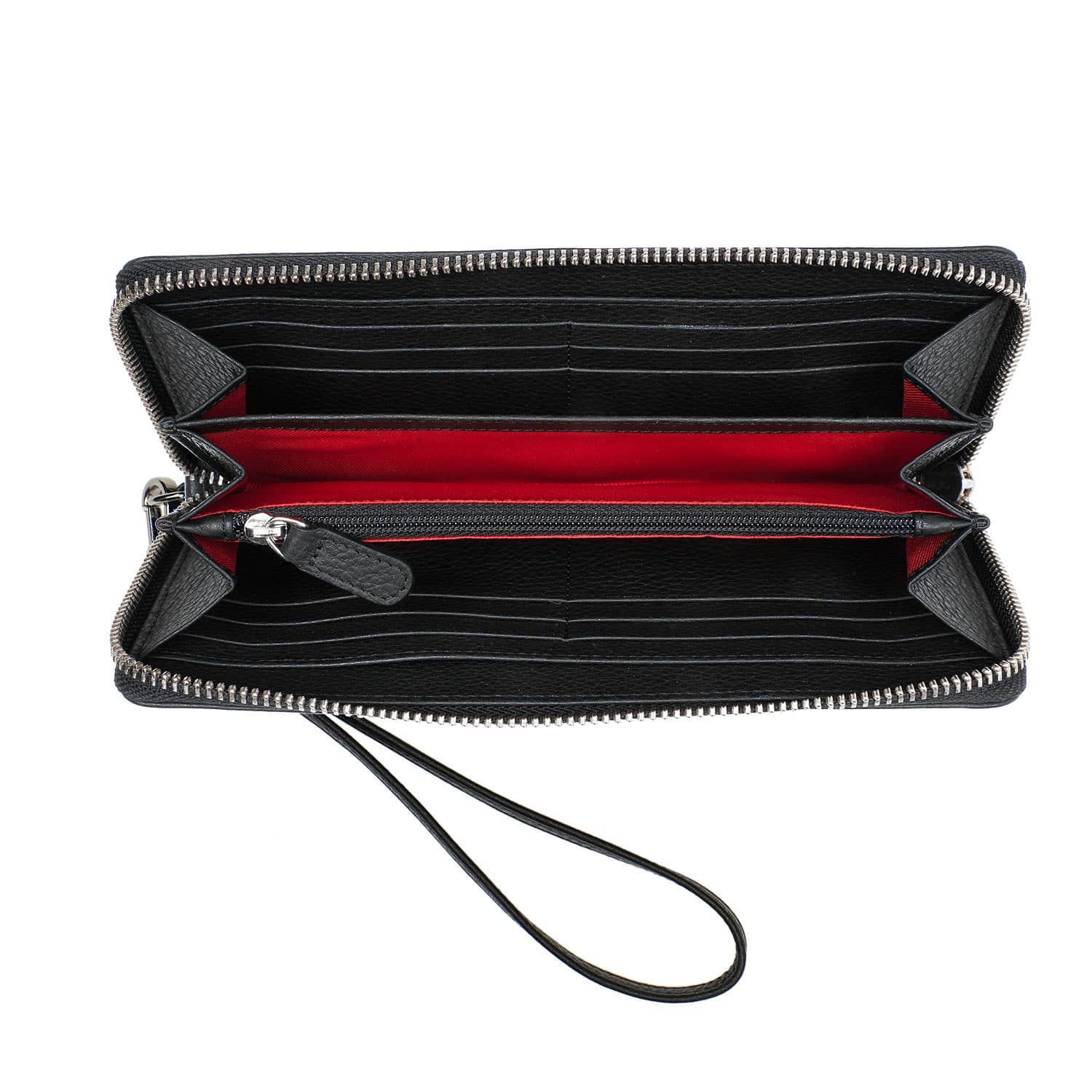 Socha portemonnee zwart binnenkant