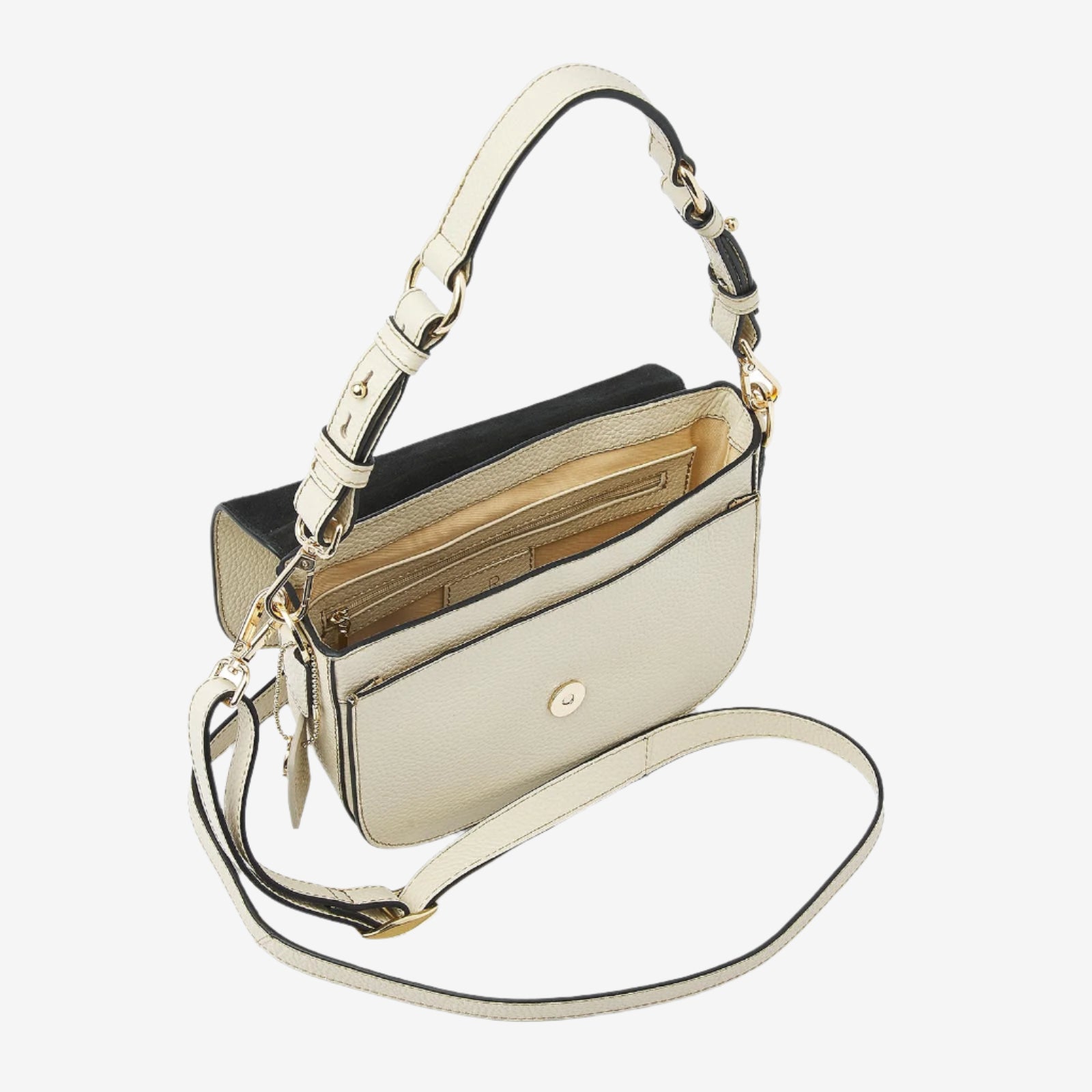 dR Amsterdam handtassen dames Mint 1103780 nude binnenkant