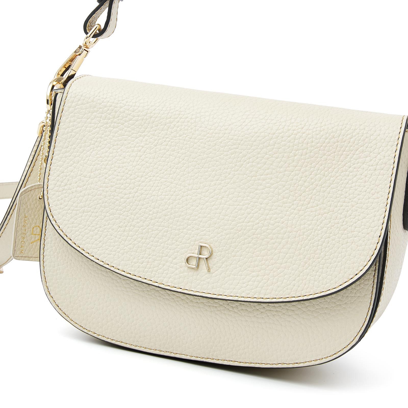dR Amsterdam handtassen dames Mint 1103780 nude logo