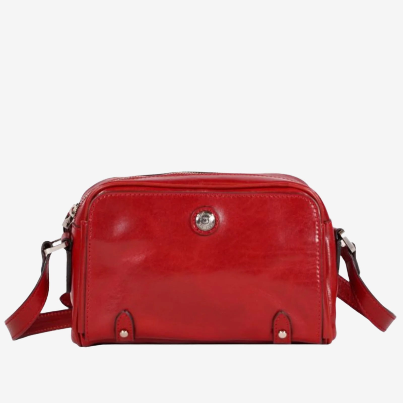 Chiarugi crossbody tas Classic voor dames 3420 Rood 