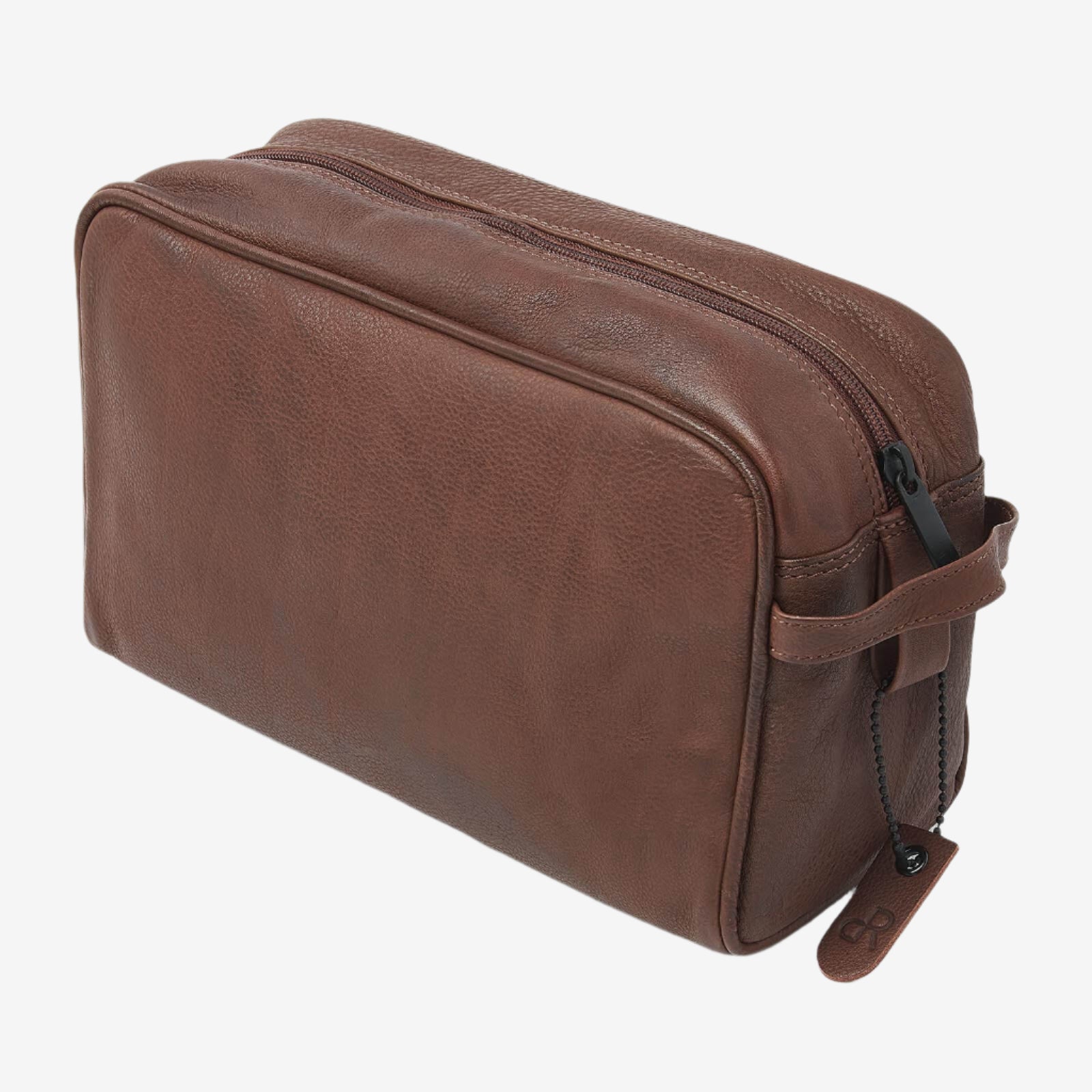 dR Amsterdam toilettassen Tampa 932038 brown achterkant