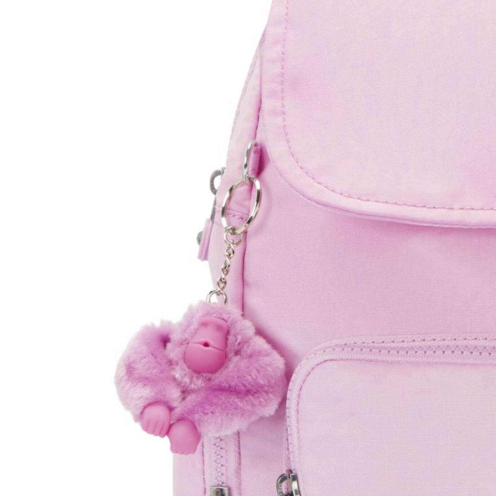 Kipling Rugtas CITY ZIP S voor dames KPKI3523R2C1  Blooming Pink aapje