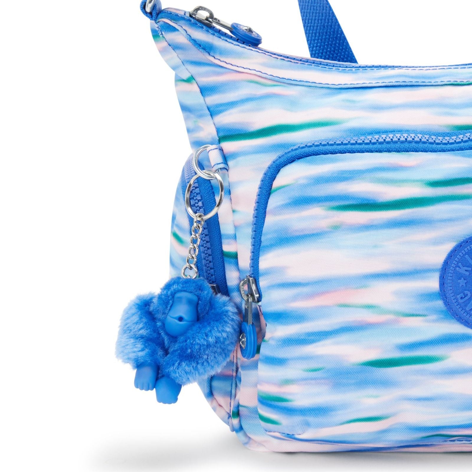 Kipling Crossbody tas GABB S voor dames KPKI6607TX91 Diluted Blue aapje