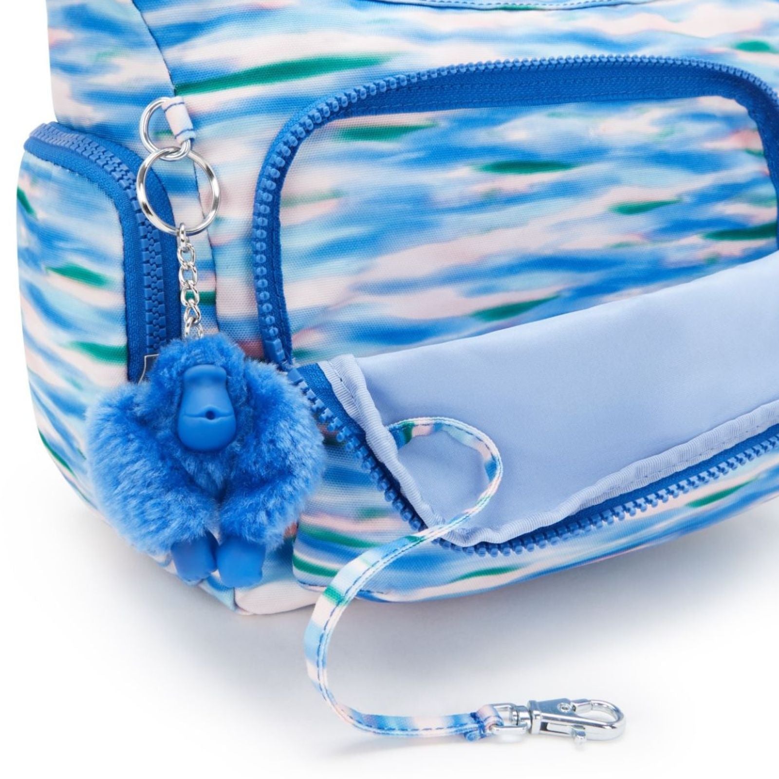 Kipling Crossbody tas GABB S voor dames KPKI6607TX91 Diluted Blue sleutelkoord