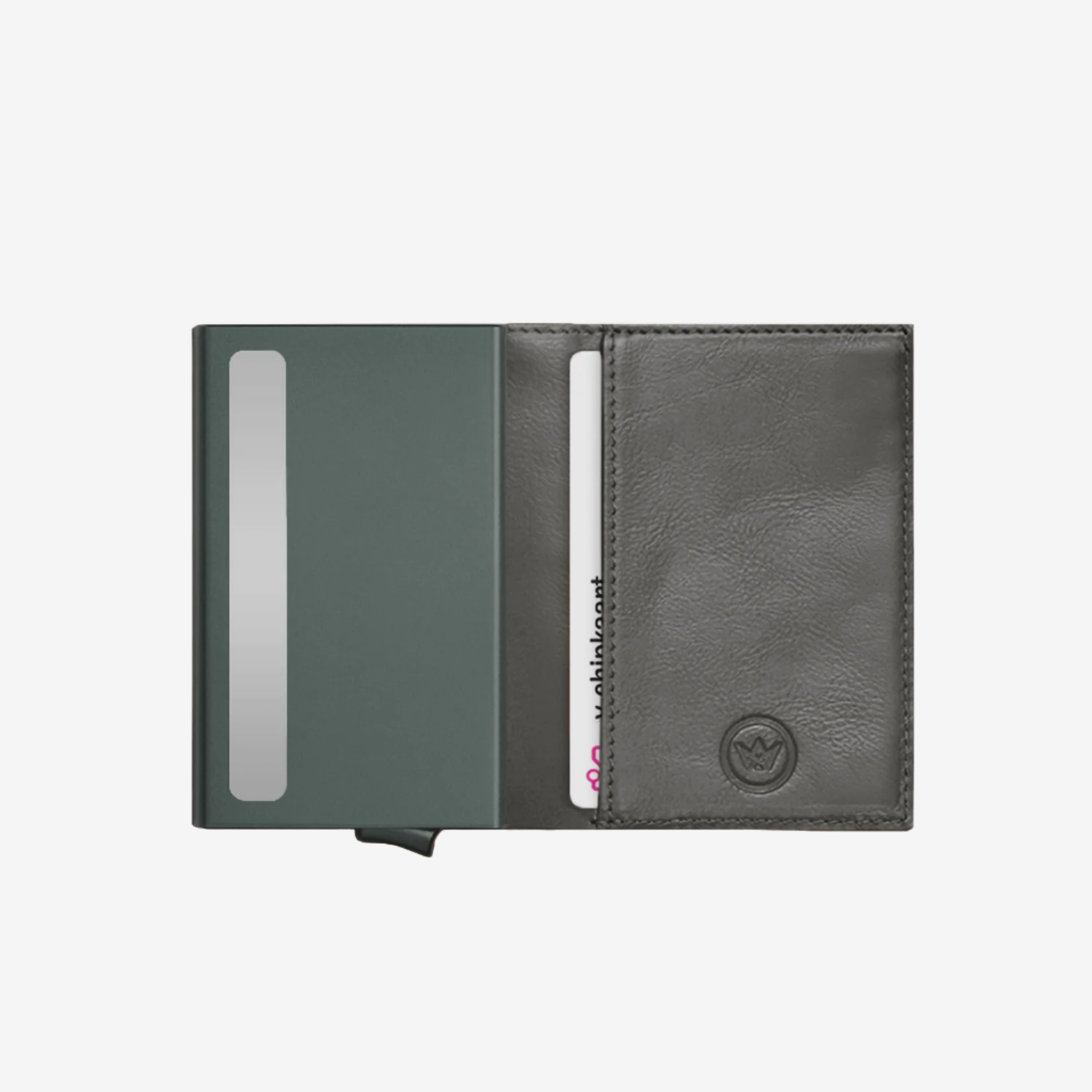 Prowallet pasjeshouder classic grijs binnenvak