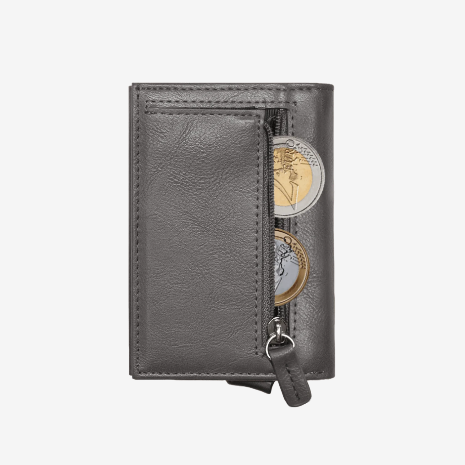 Prowallet pasjeshouder classic grijs muntvak