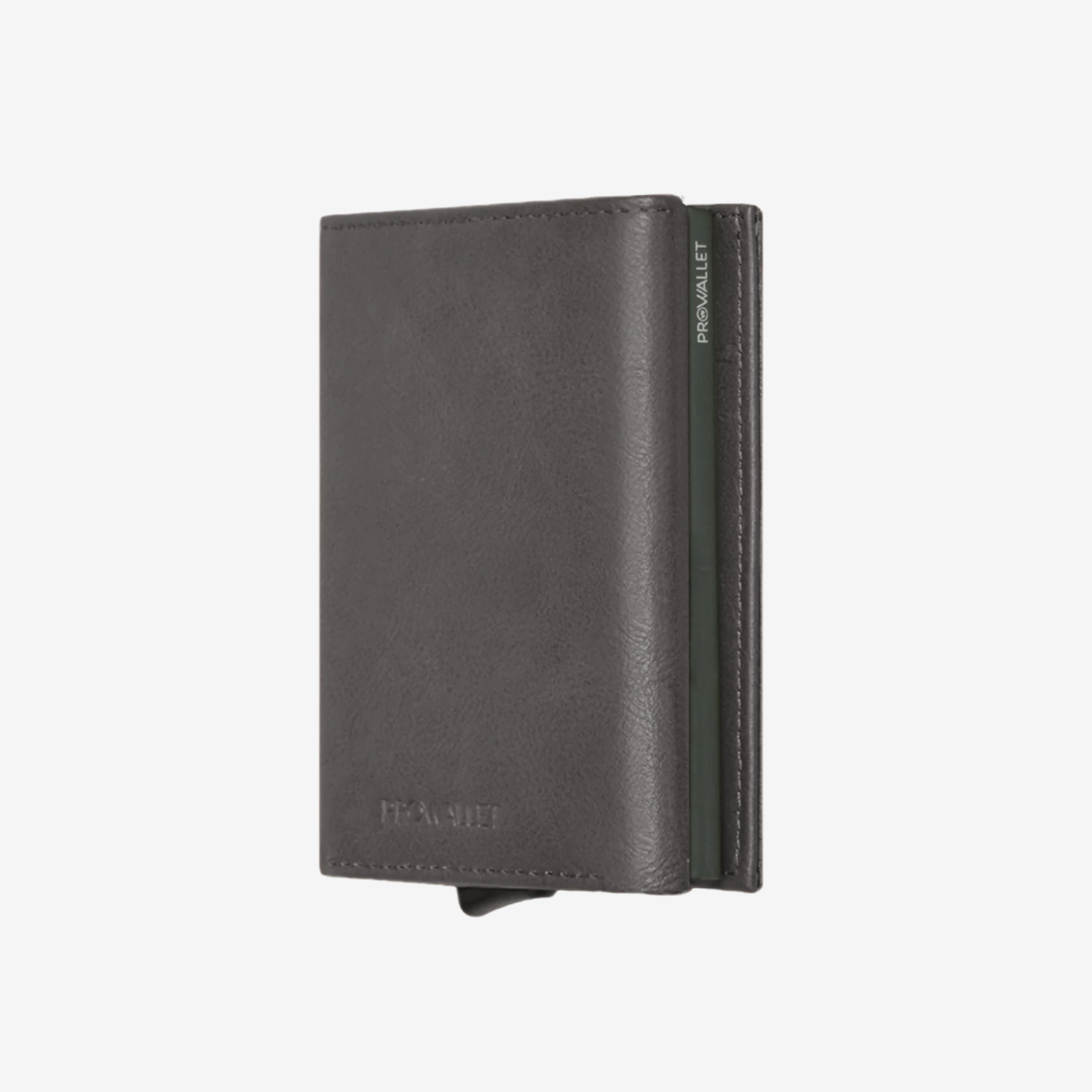 Prowallet pasjeshouder classic grijs zijkant
