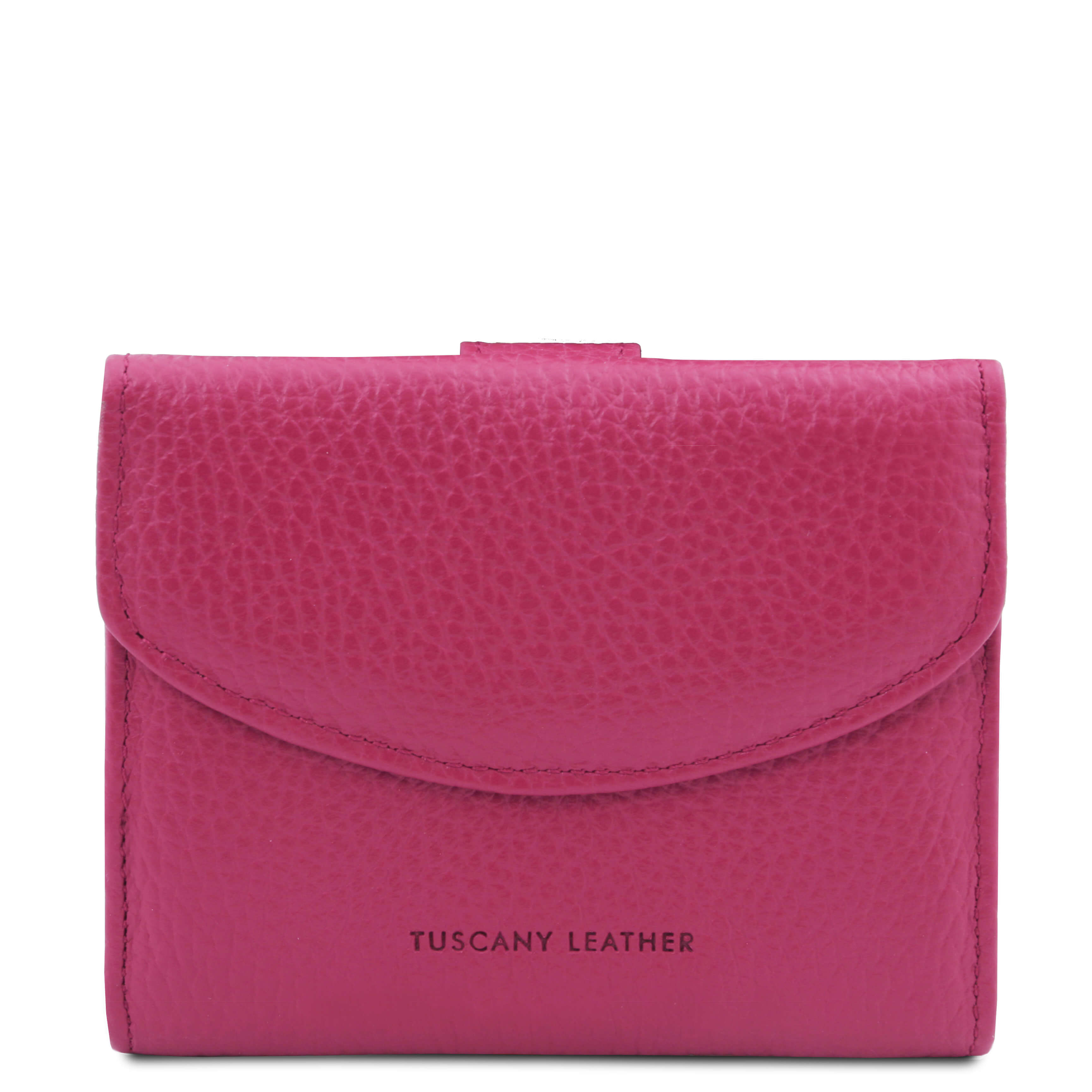Tuscany Leather leren portemonnee CALLIOPE voor dames TL142058 roze