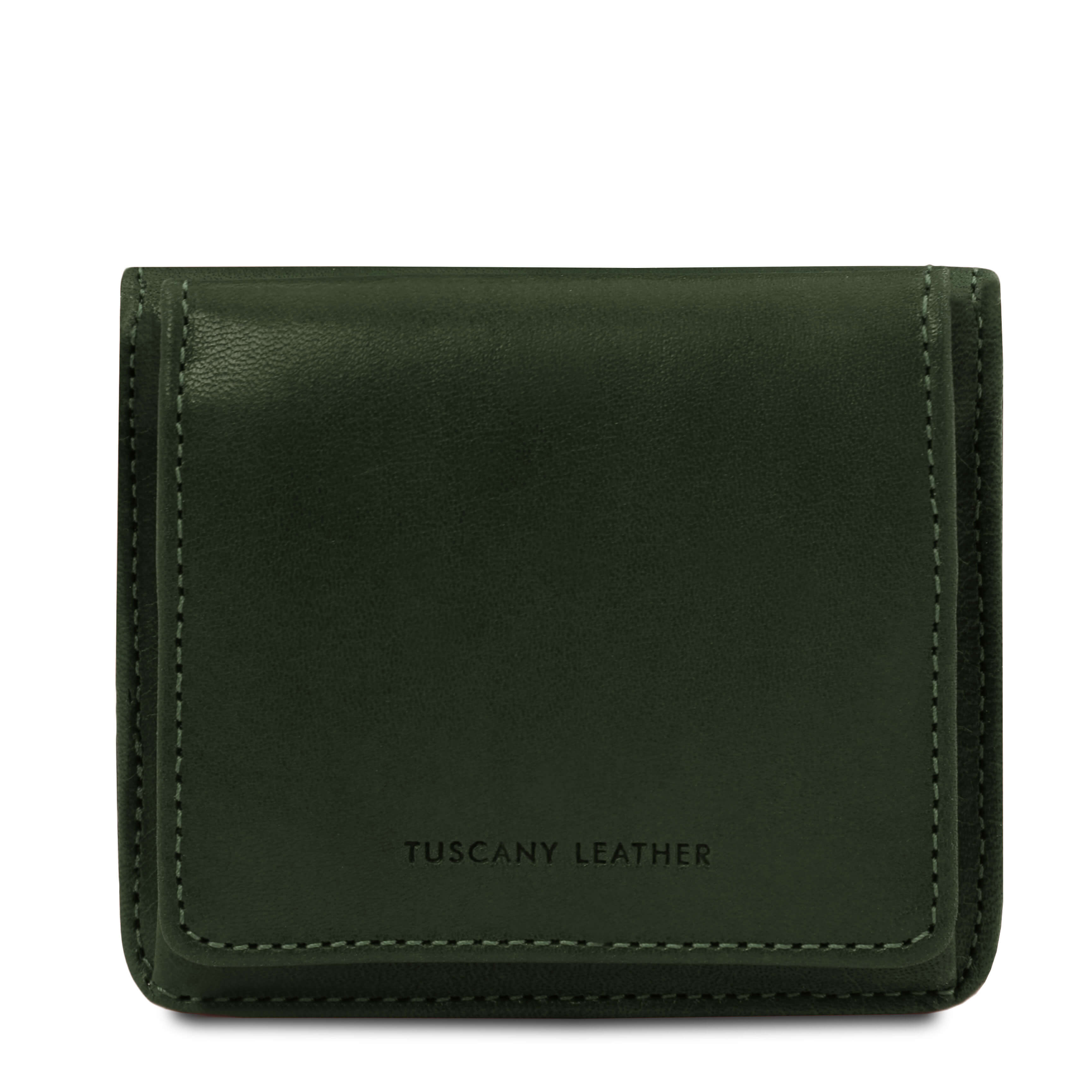 Tuscany Leather leren portemonnee TL142059 groen