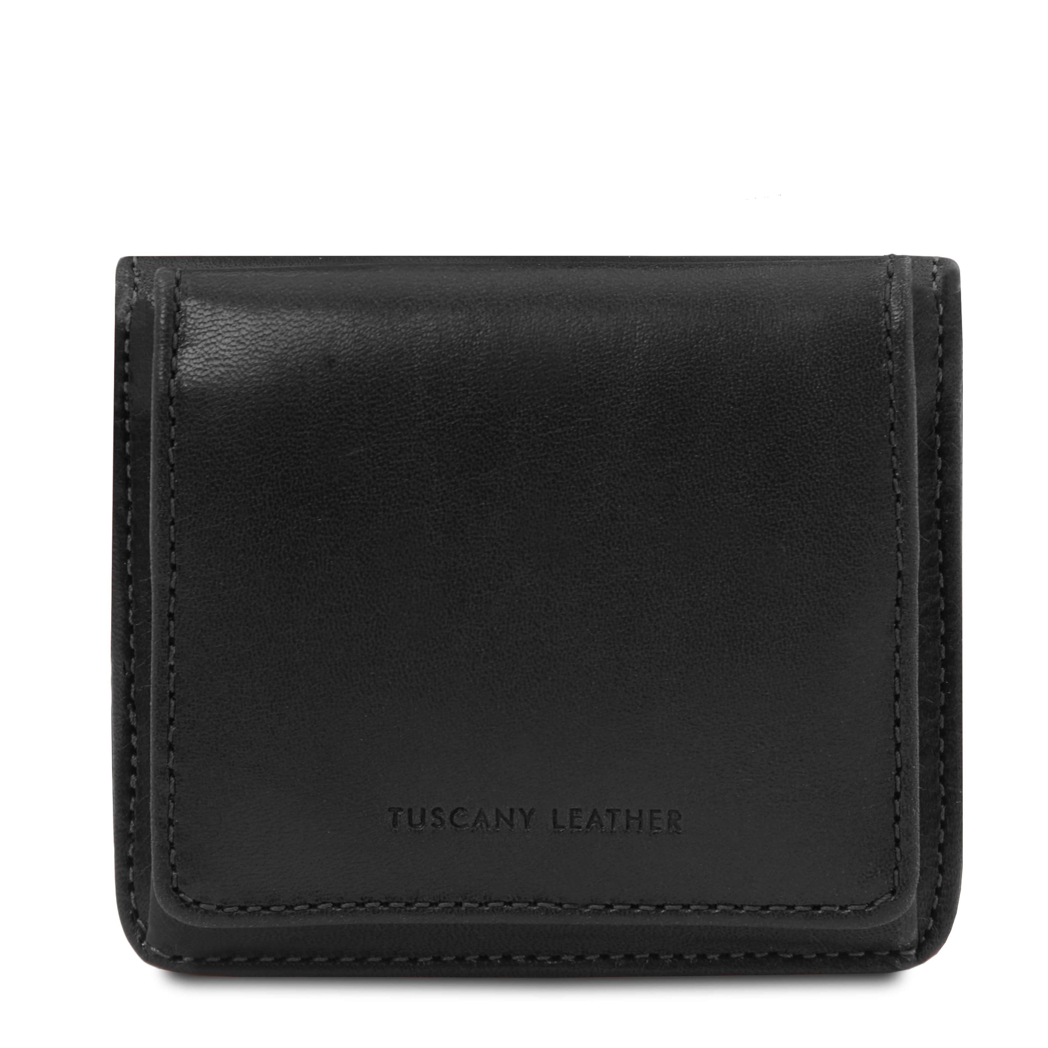 Tuscany Leather leren portemonnee TL142059 zwart